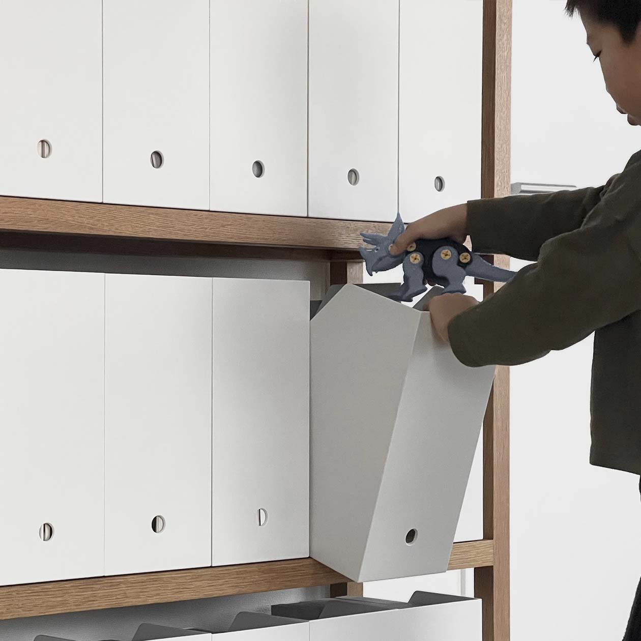 Polypropylene Magazine File Holder - Wide - Image 7