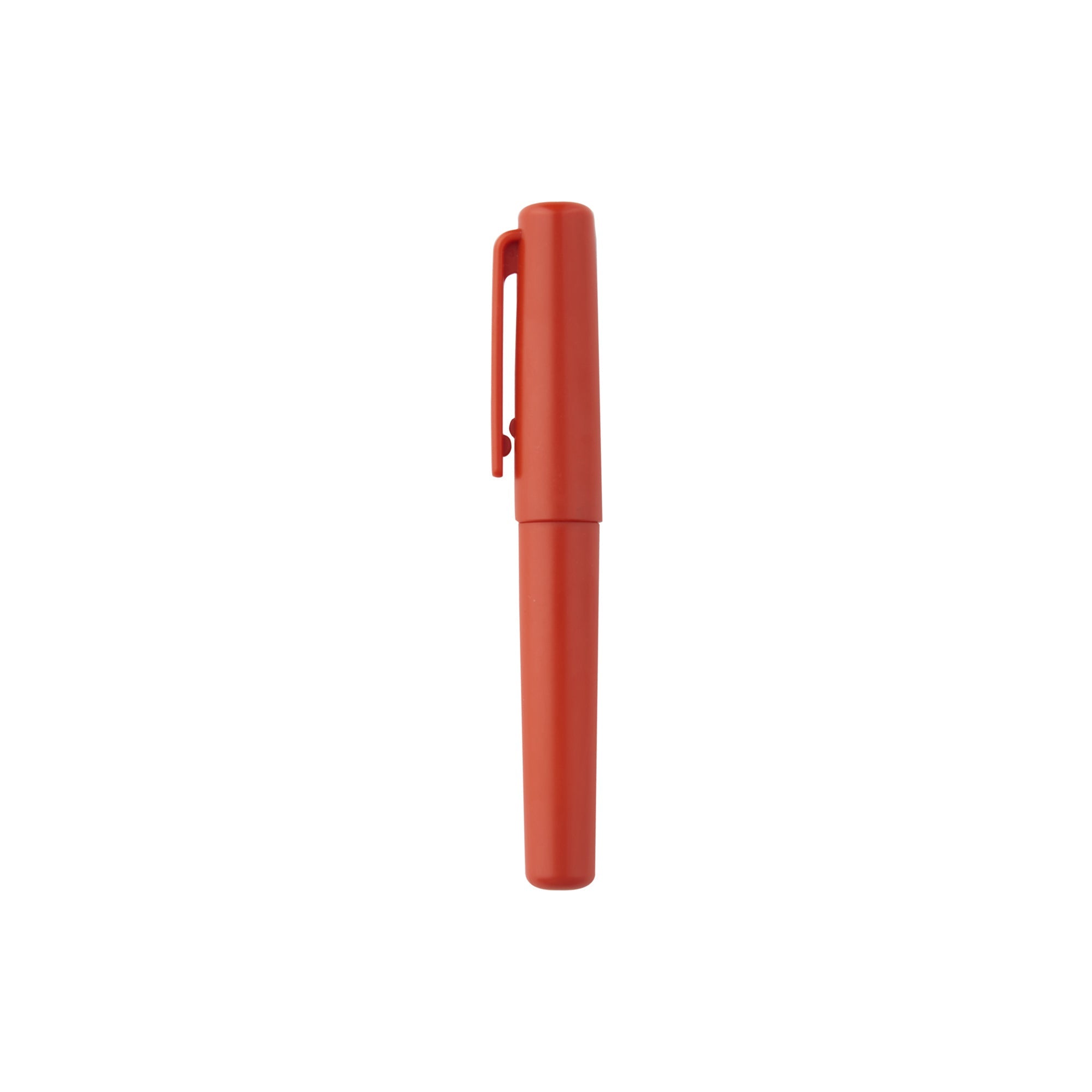 Compact Gel Ink Ballpoint Pen Cap Type 0.5 mm - Red