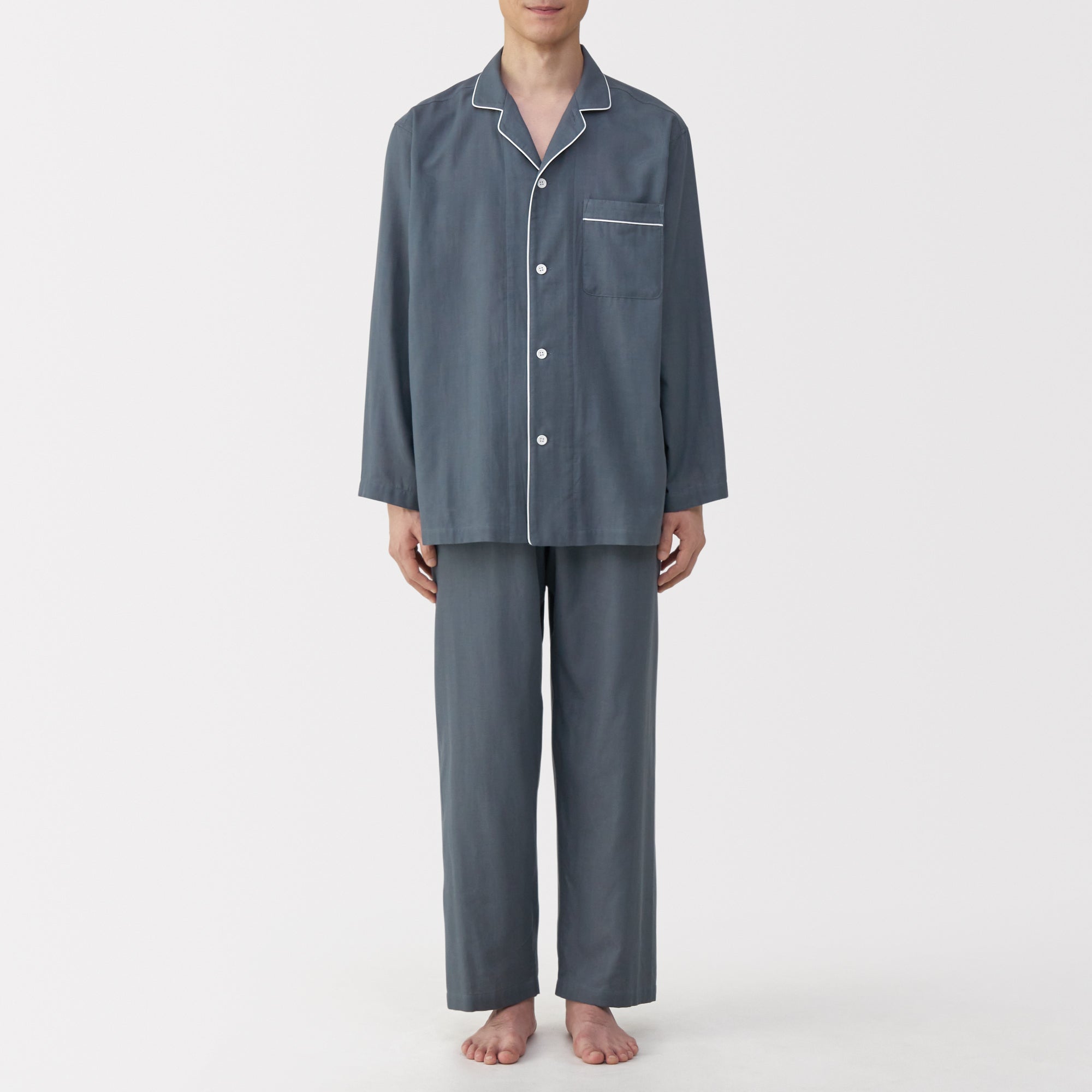 Side Seamless Double Gauze Pajamas - Image 18