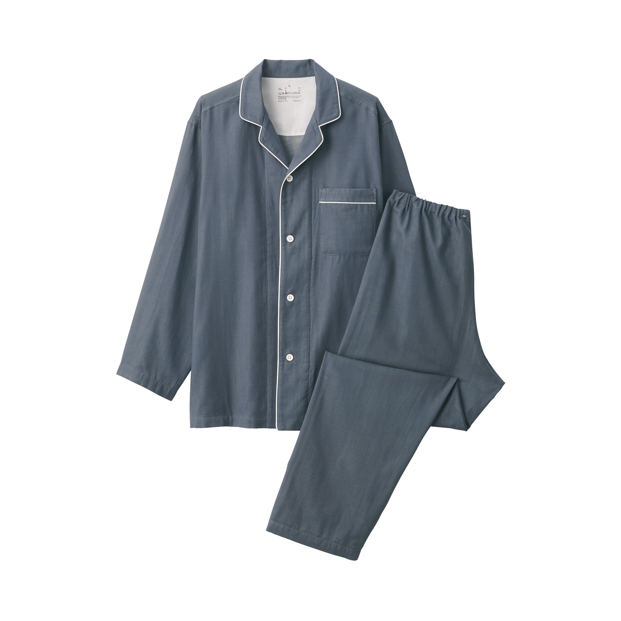 Side Seamless Double Gauze Pajamas - Image 16