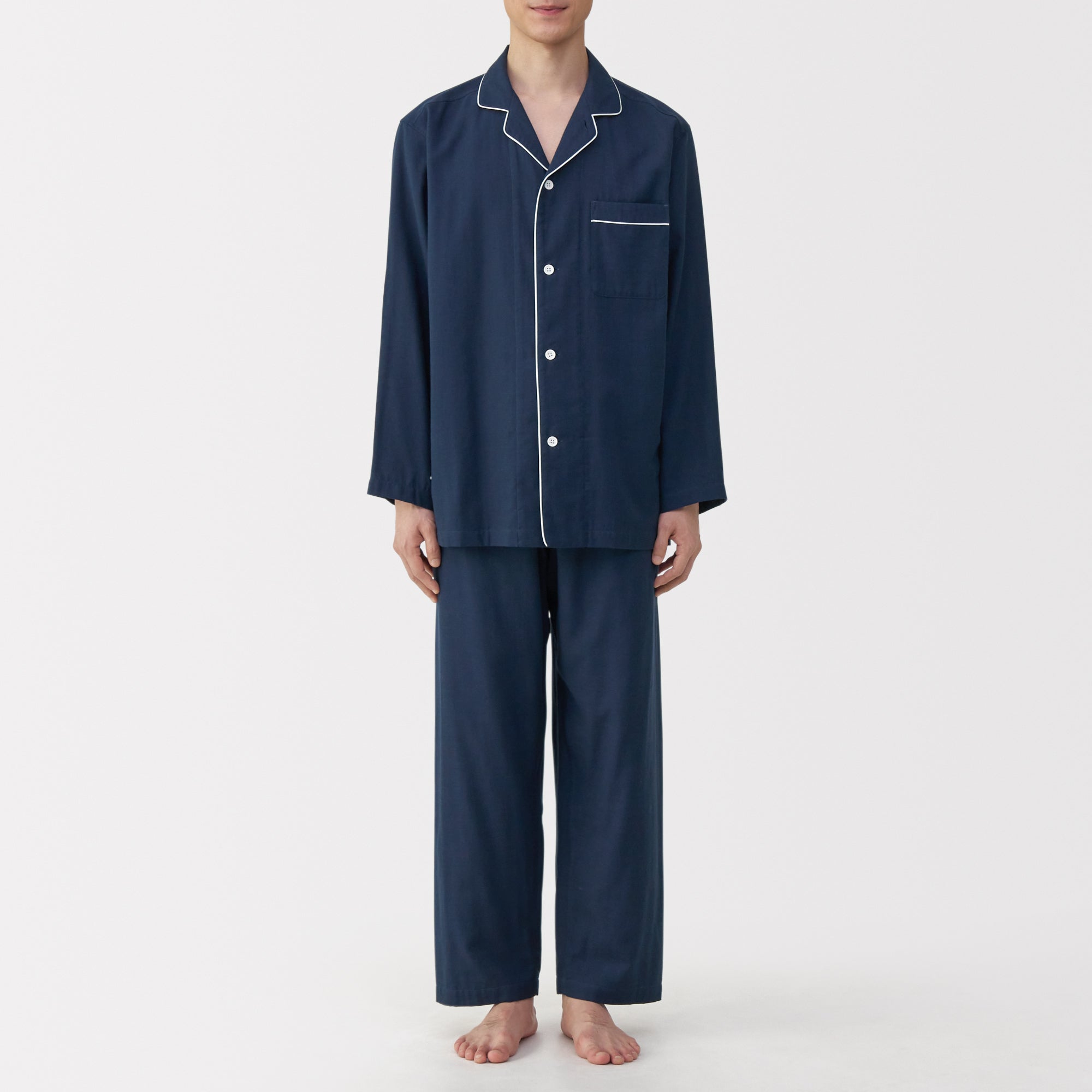Side Seamless Double Gauze Pajamas - Image 4