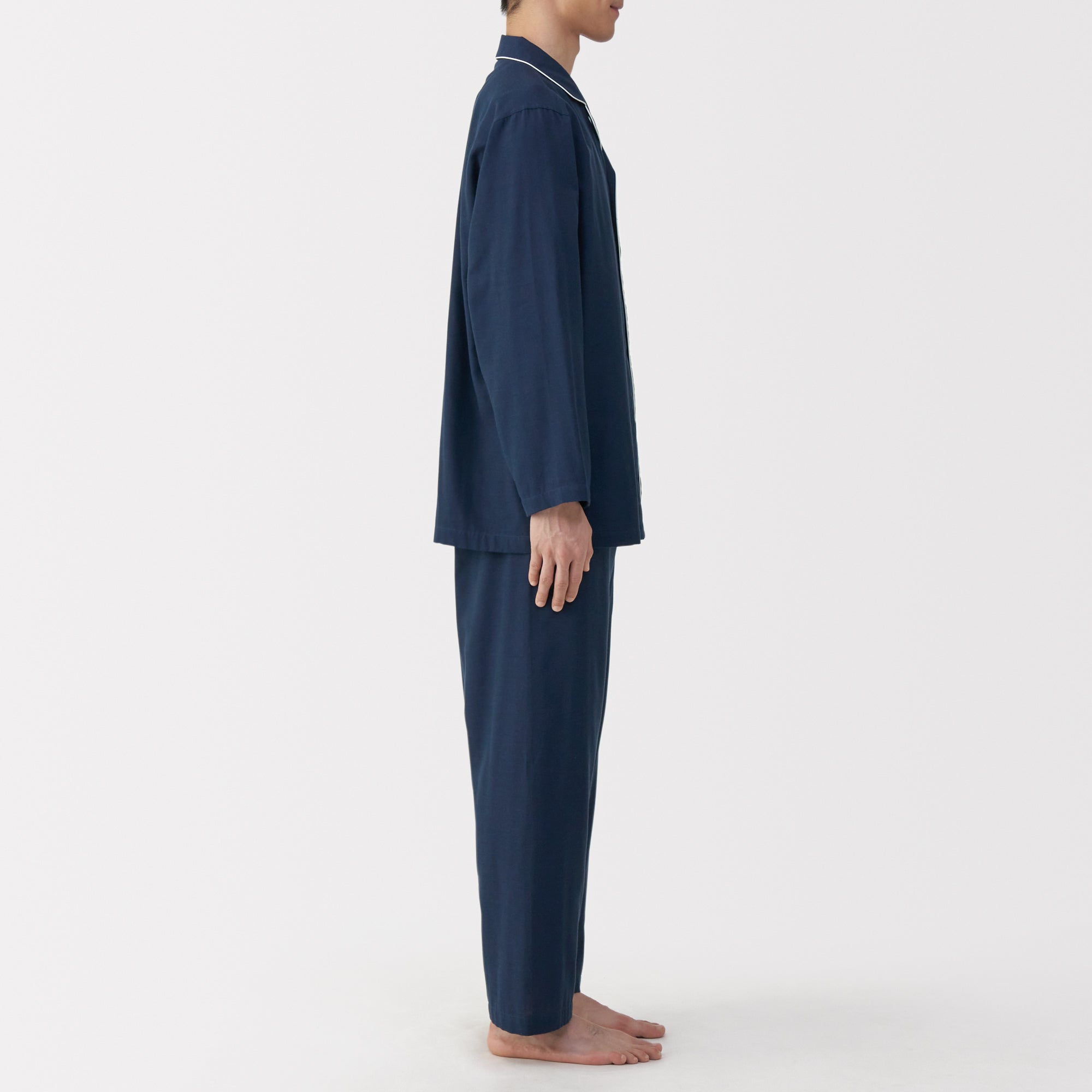Side Seamless Double Gauze Pajamas - Image 5