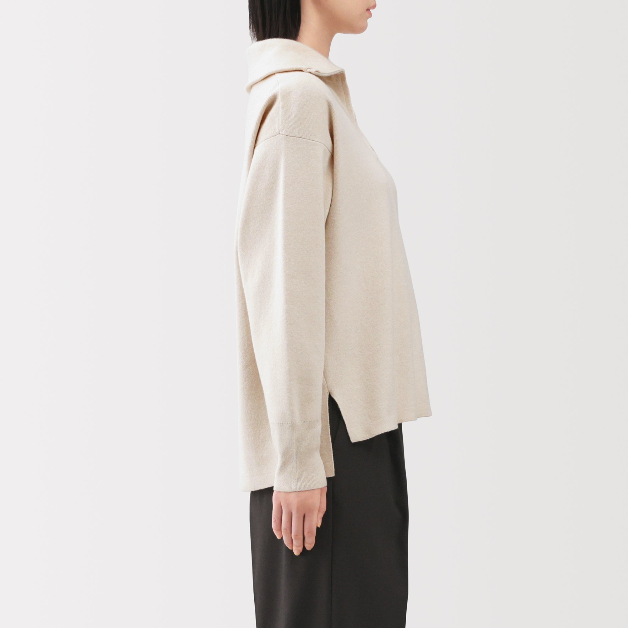 Milano Rib Half-Zip Sweater - Image 13
