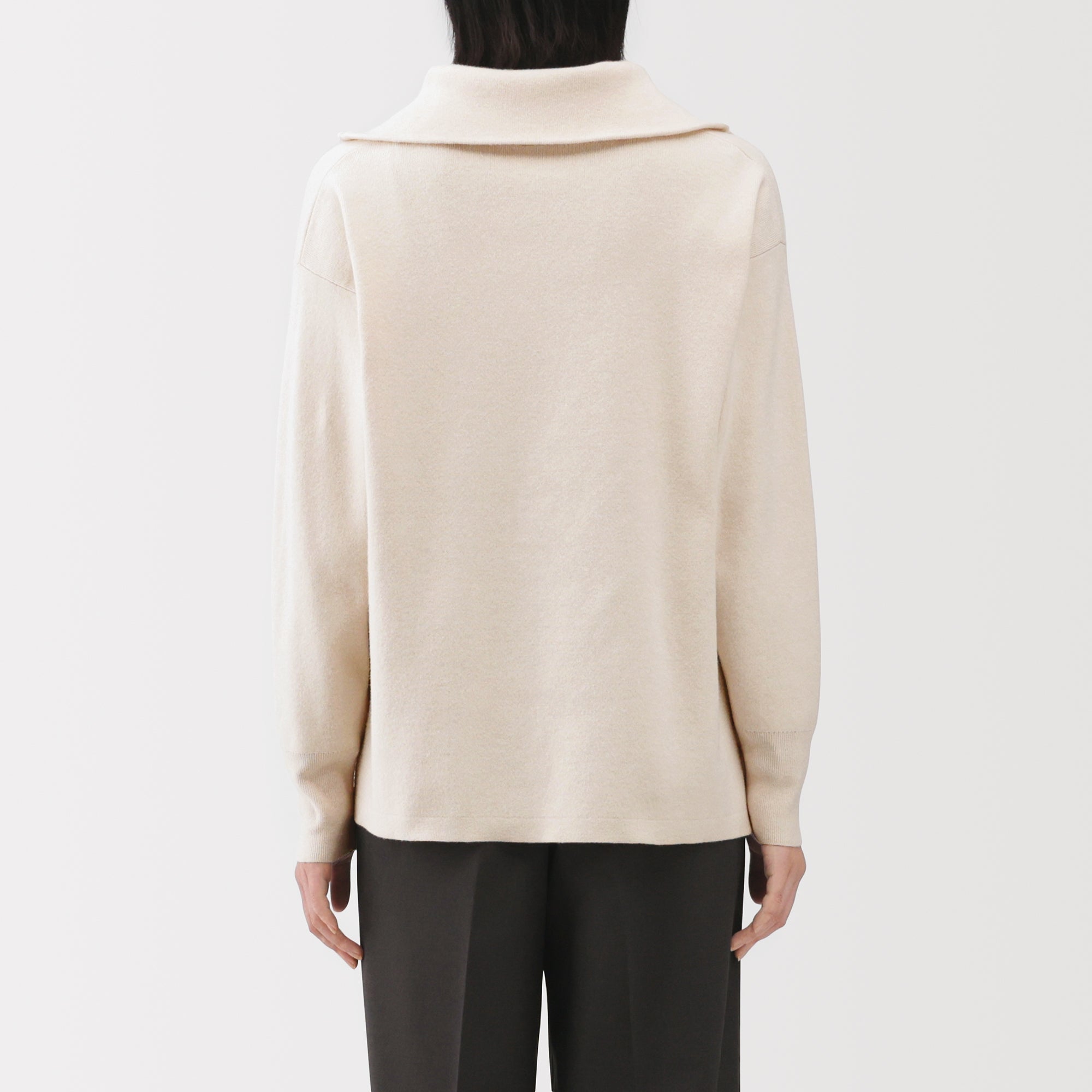 Milano Rib Half-Zip Sweater - Image 6