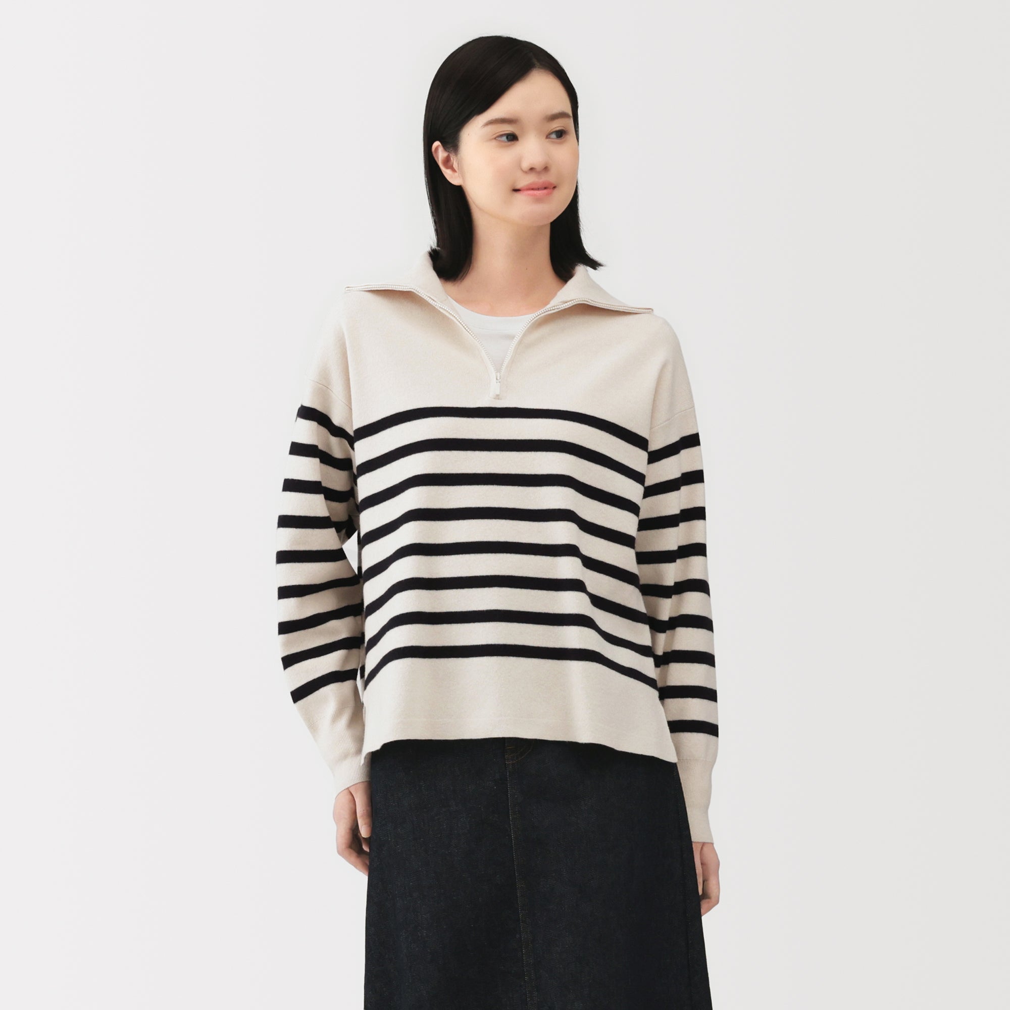 Milano Rib Half-Zip Sweater