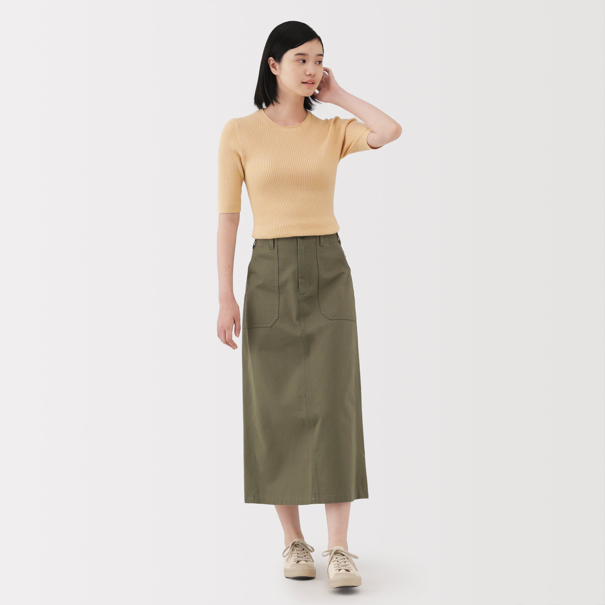 Lyocell Blend Half Sleeve Sweater - Image 18
