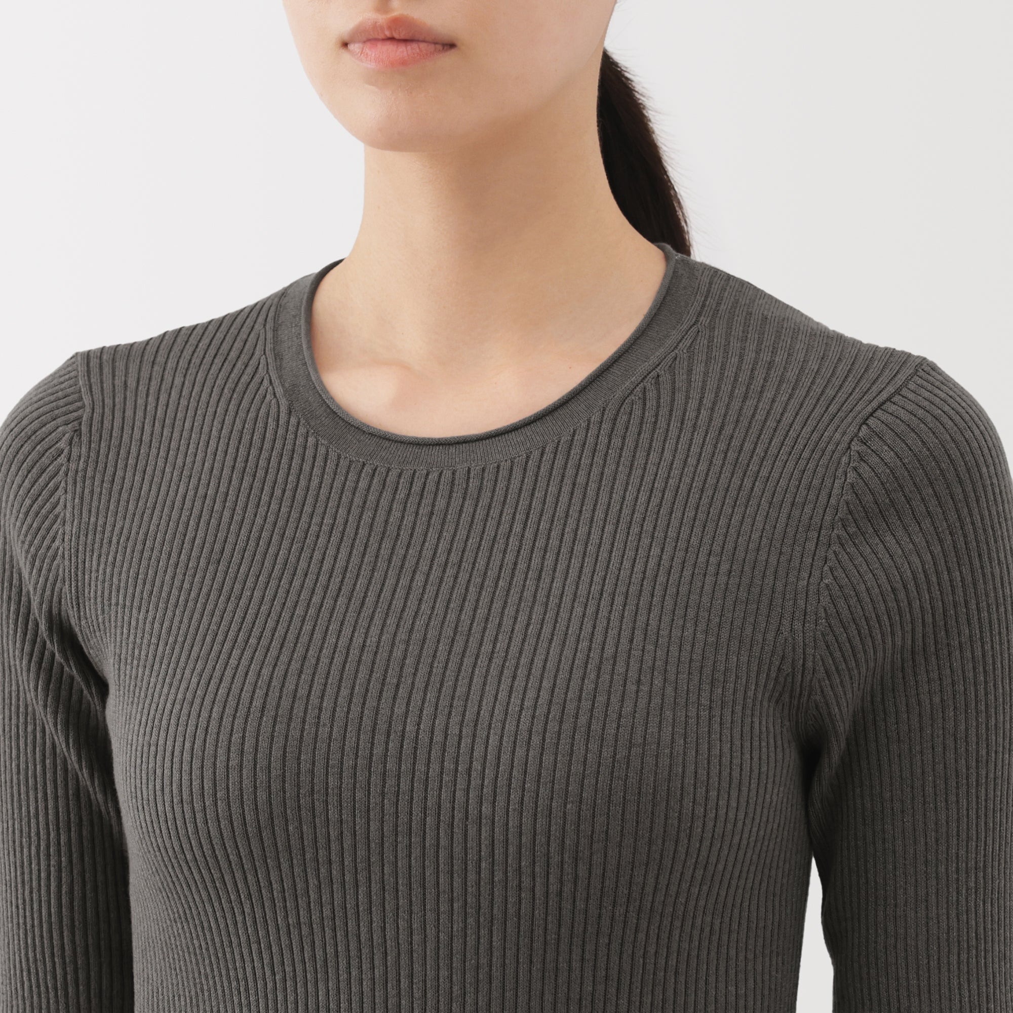 Lyocell Blend Half Sleeve Sweater - Image 28