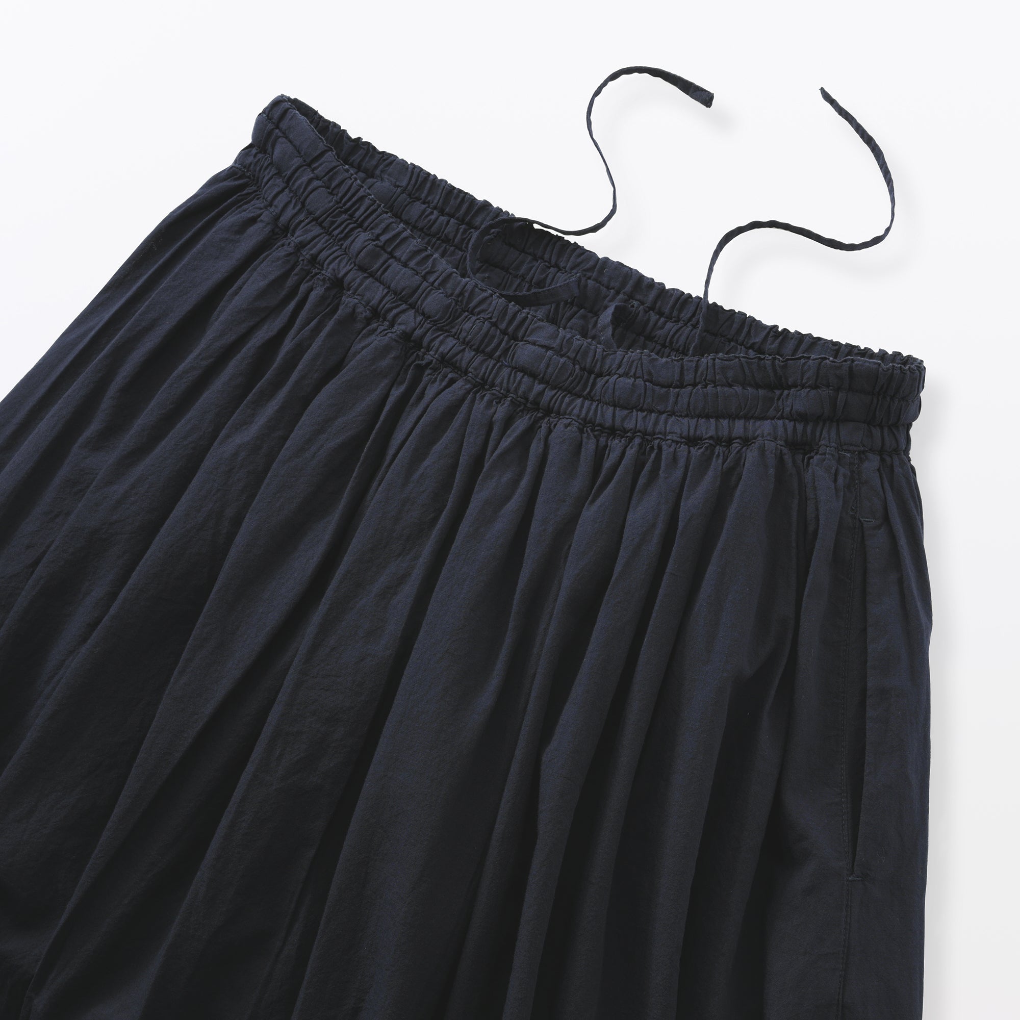 Cotton Voile Gathered Skirt - Image 8