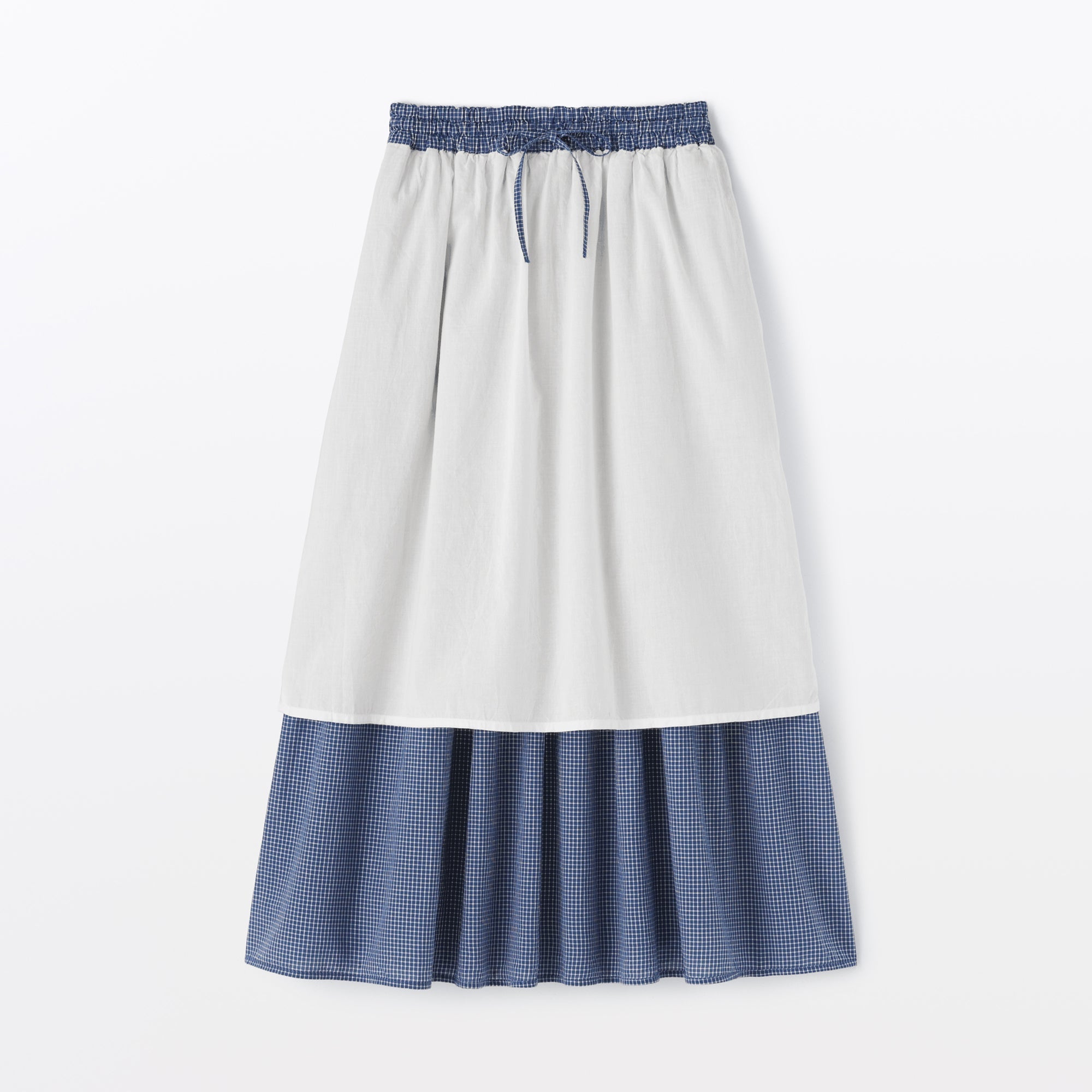 Cotton Voile Gathered Skirt - Image 19