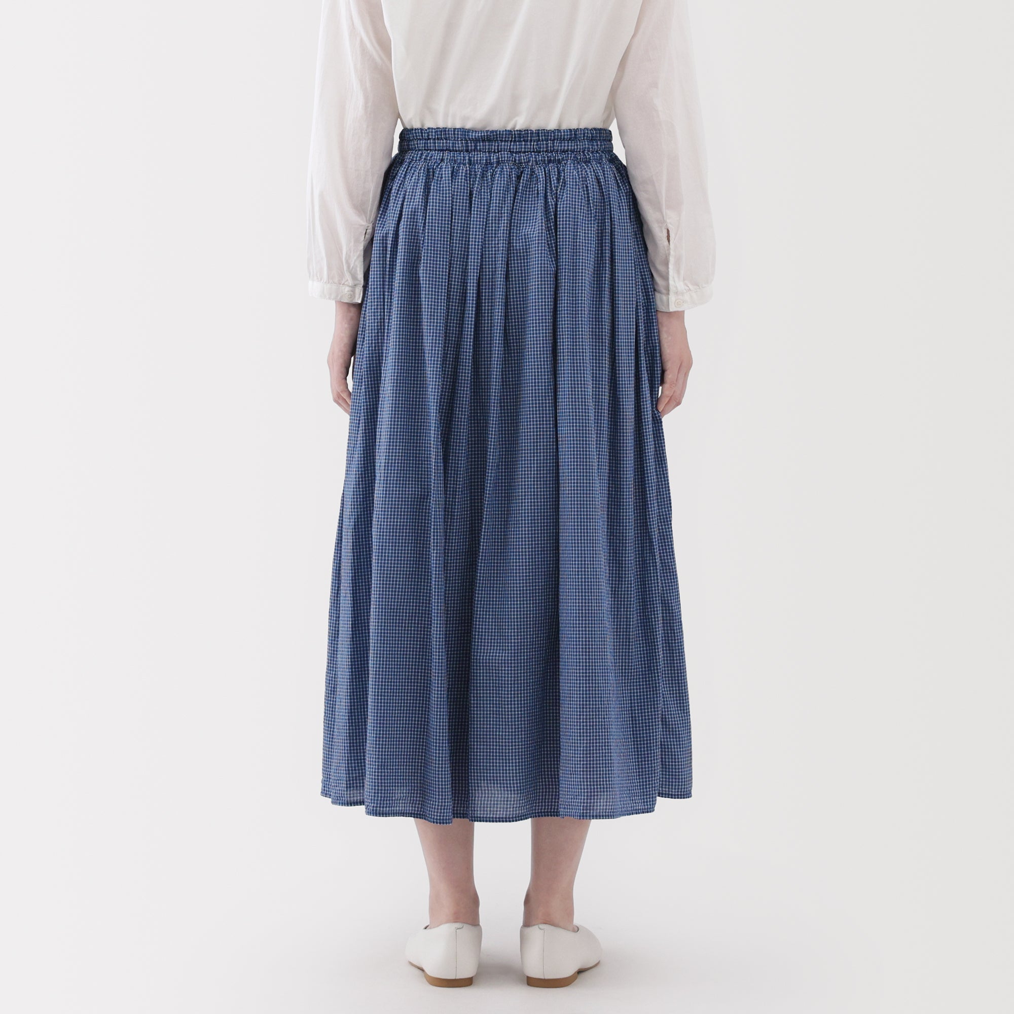 Cotton Voile Gathered Skirt - Image 25