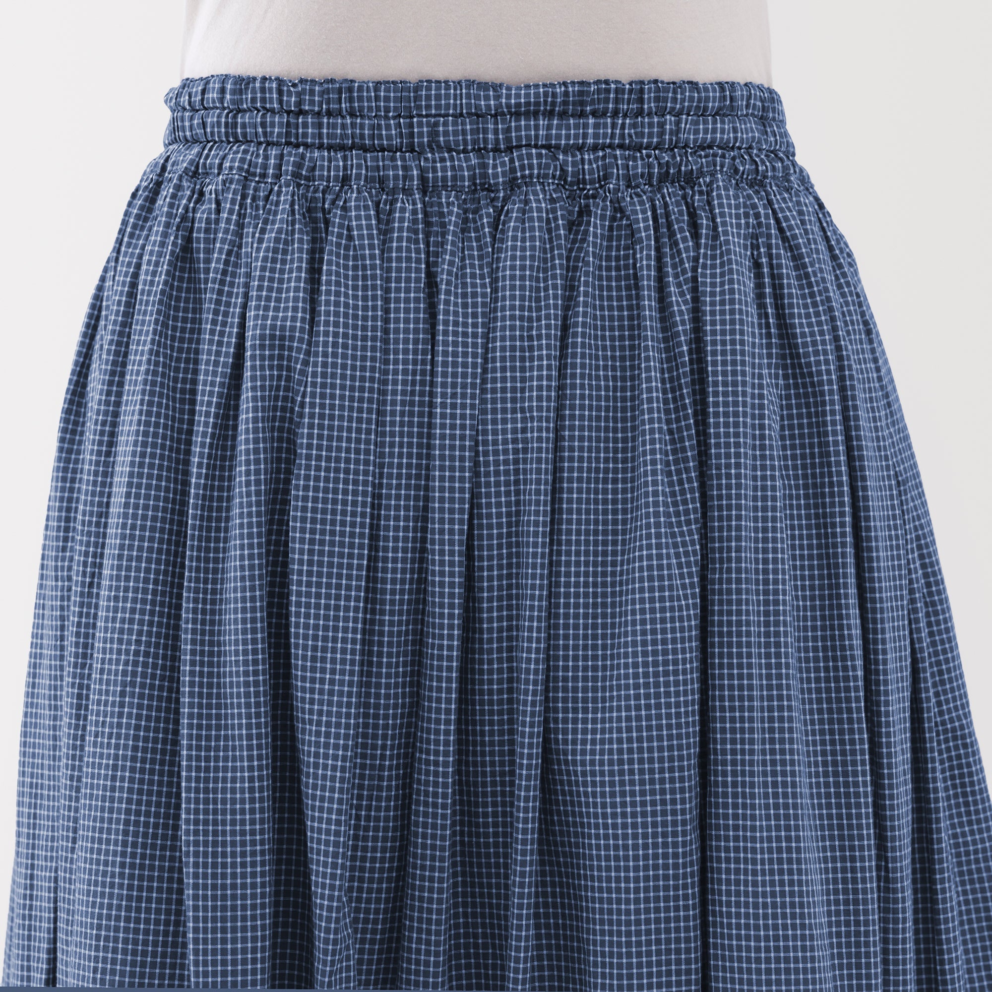 Cotton Voile Gathered Skirt - Image 27