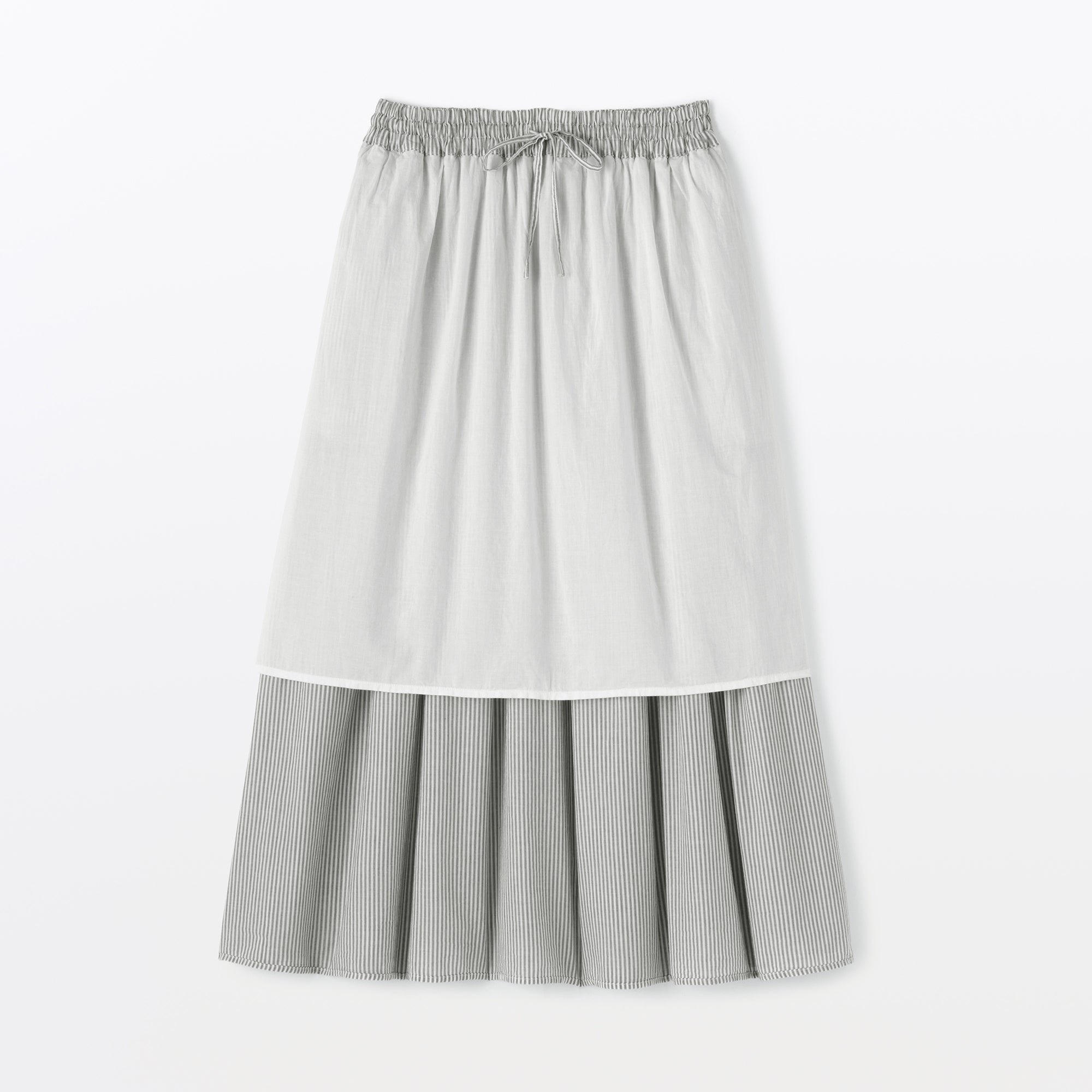 Cotton Voile Gathered Skirt - Image 29