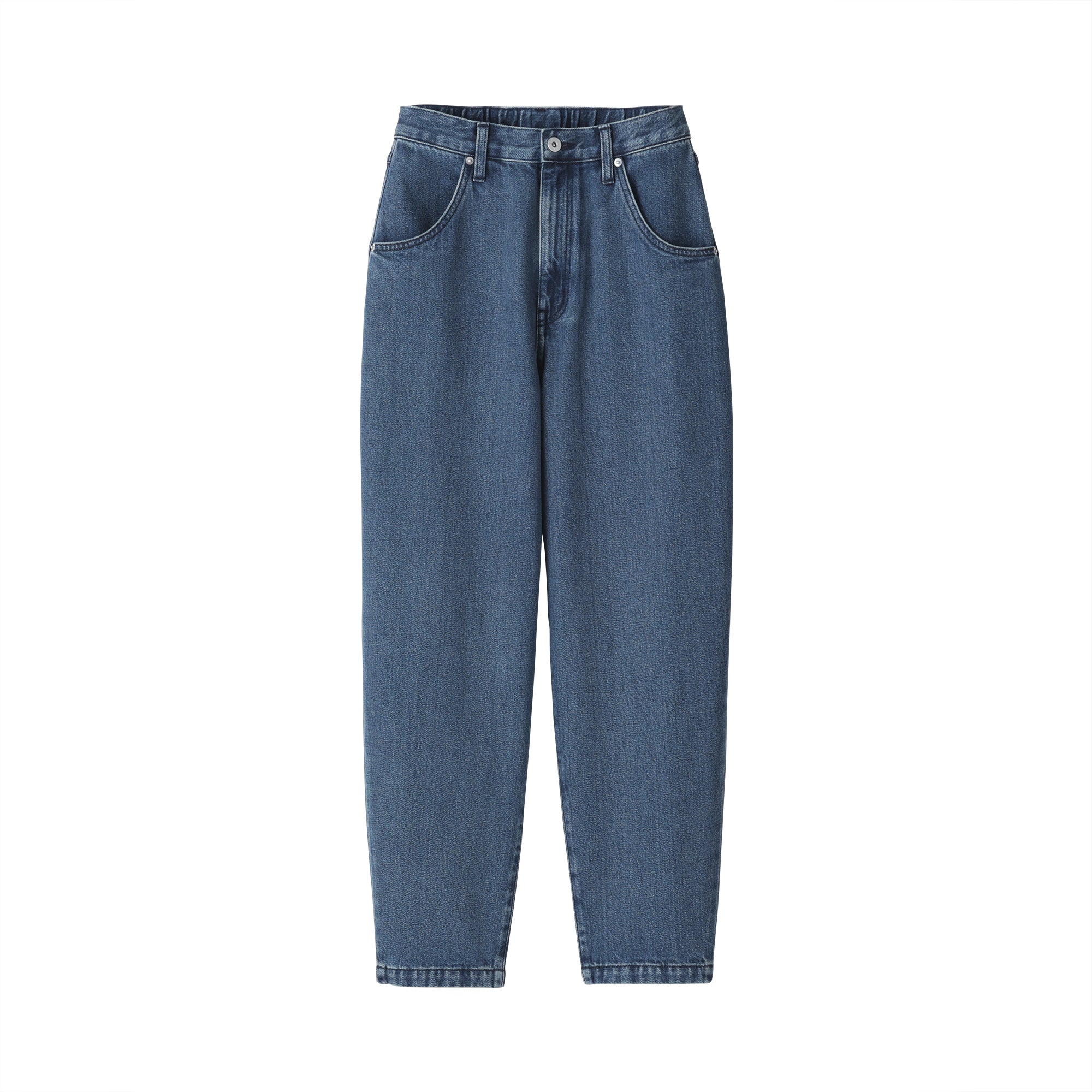 Kapok Blend Denim Barrel Pants - Image 11