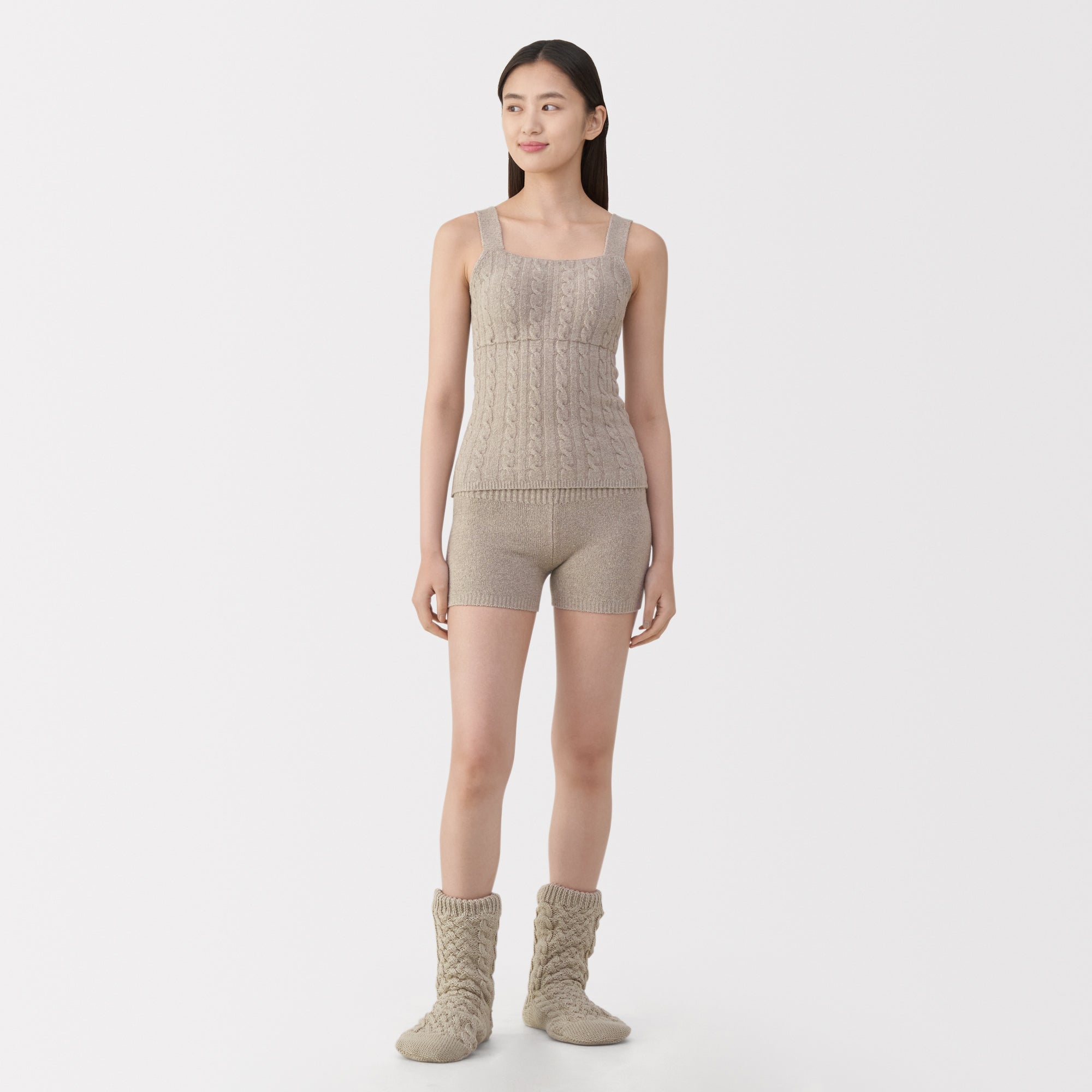 Cotton Blend Bra Tank Top - Image 23