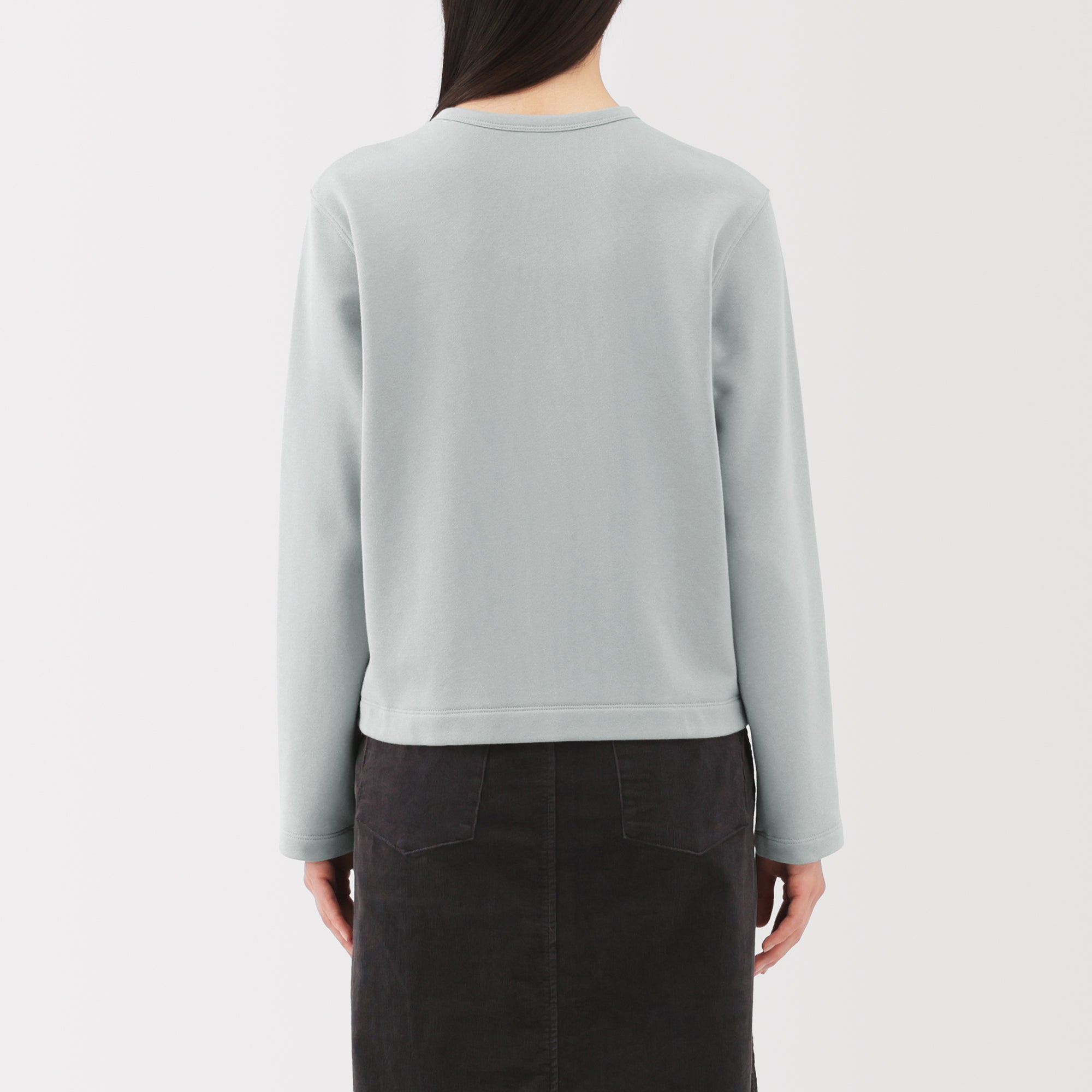 French Terry Sweatshirt Cardigan - Image 30