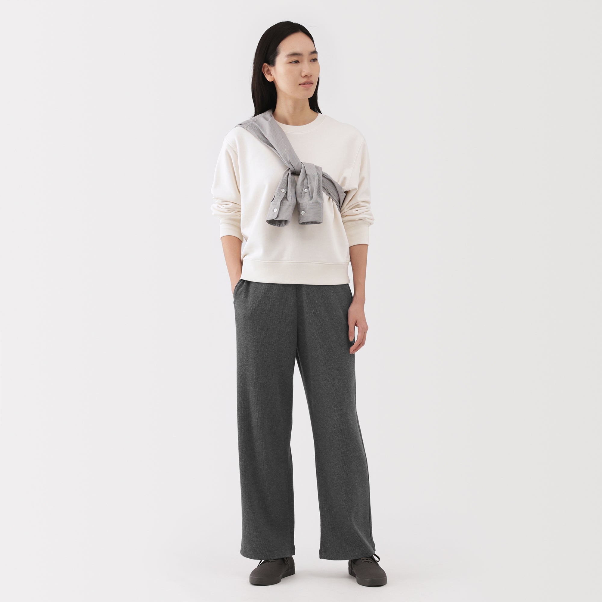 Waffle Cotton Pants - Image 21