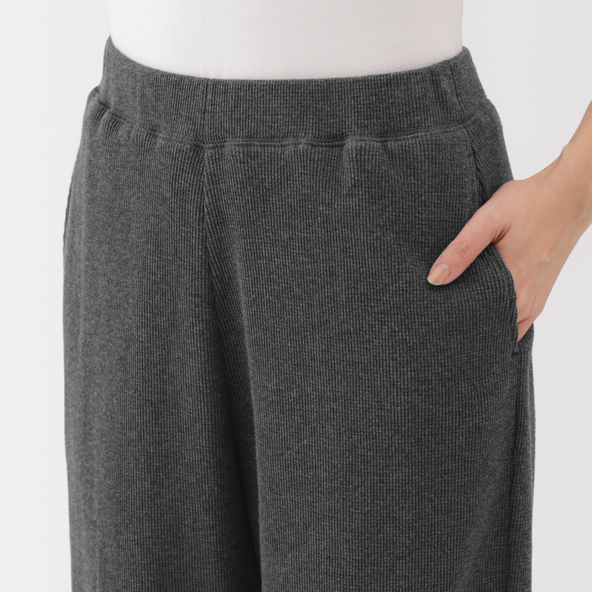 Waffle Cotton Pants - Image 15
