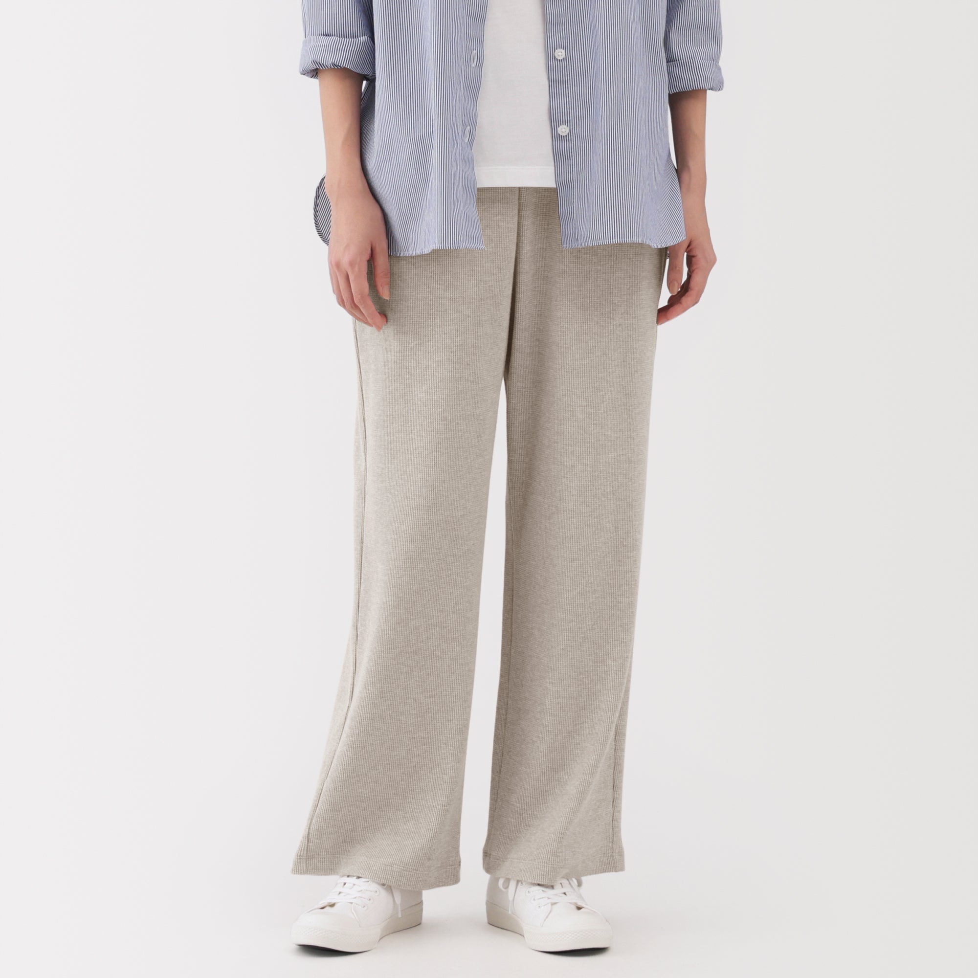 Waffle Cotton Pants