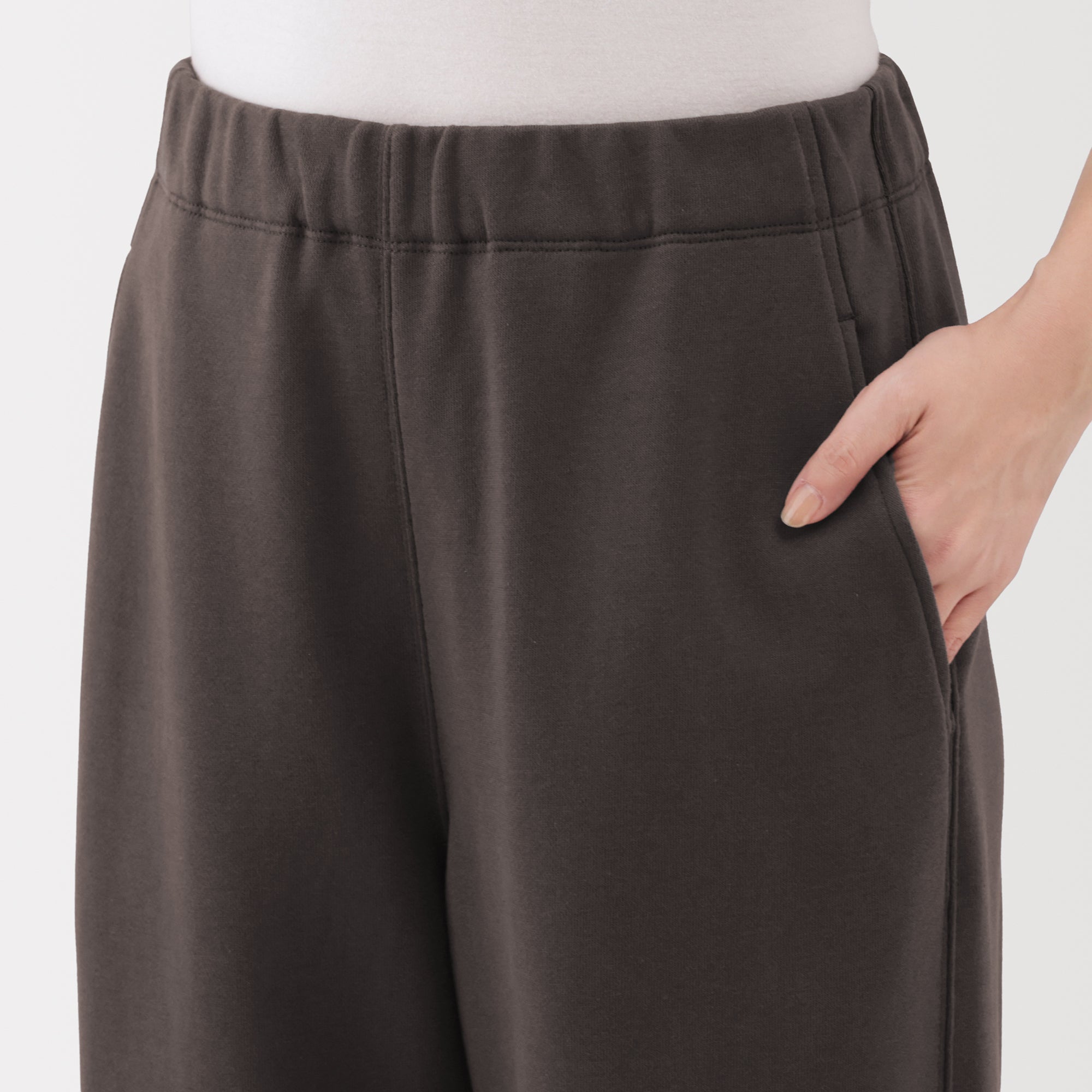 French Terry Wide Sweatpants - Image 7