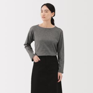 Heavyweight Boat Neck T-Shirt