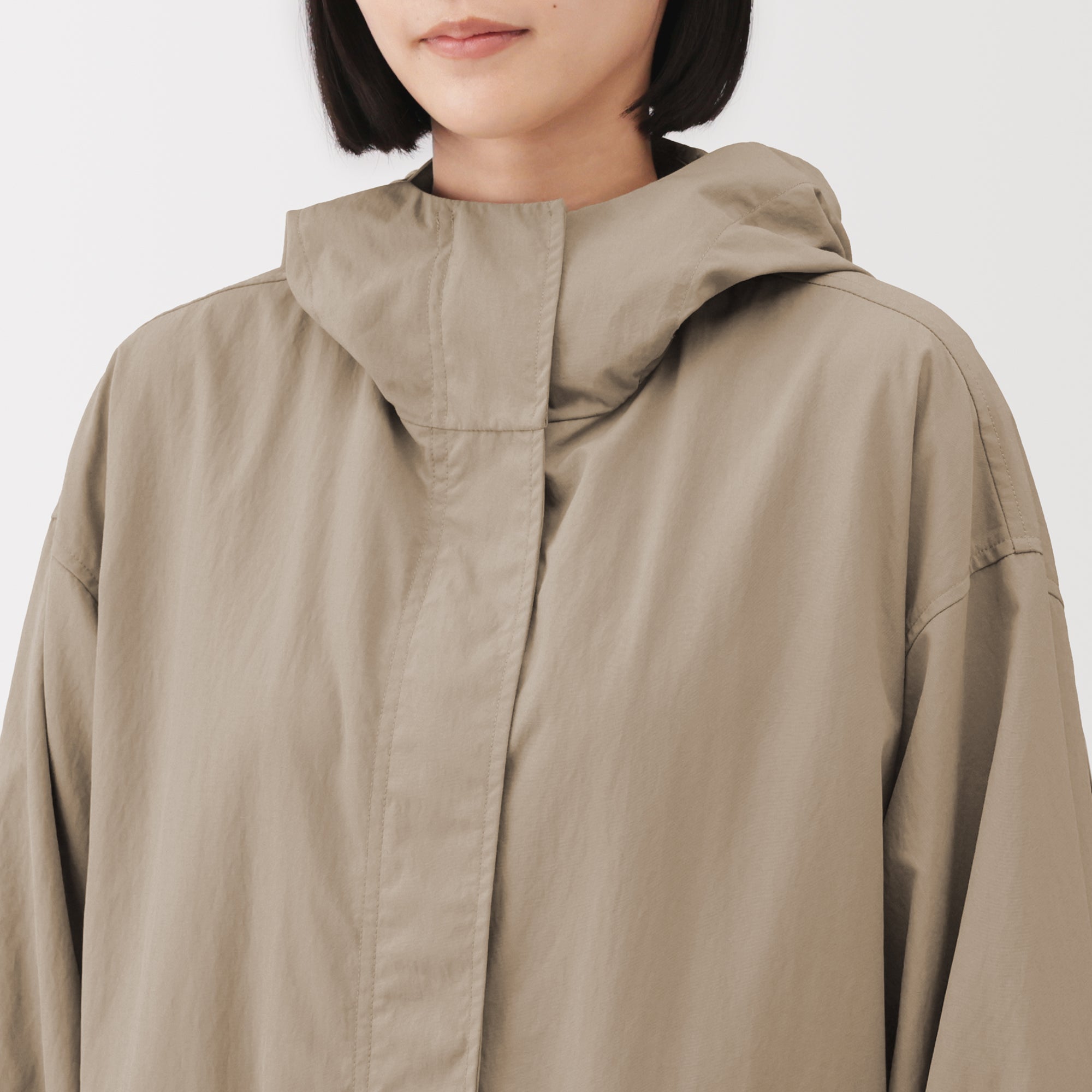 Water-Repellent Hooded Long Coat - Image 18