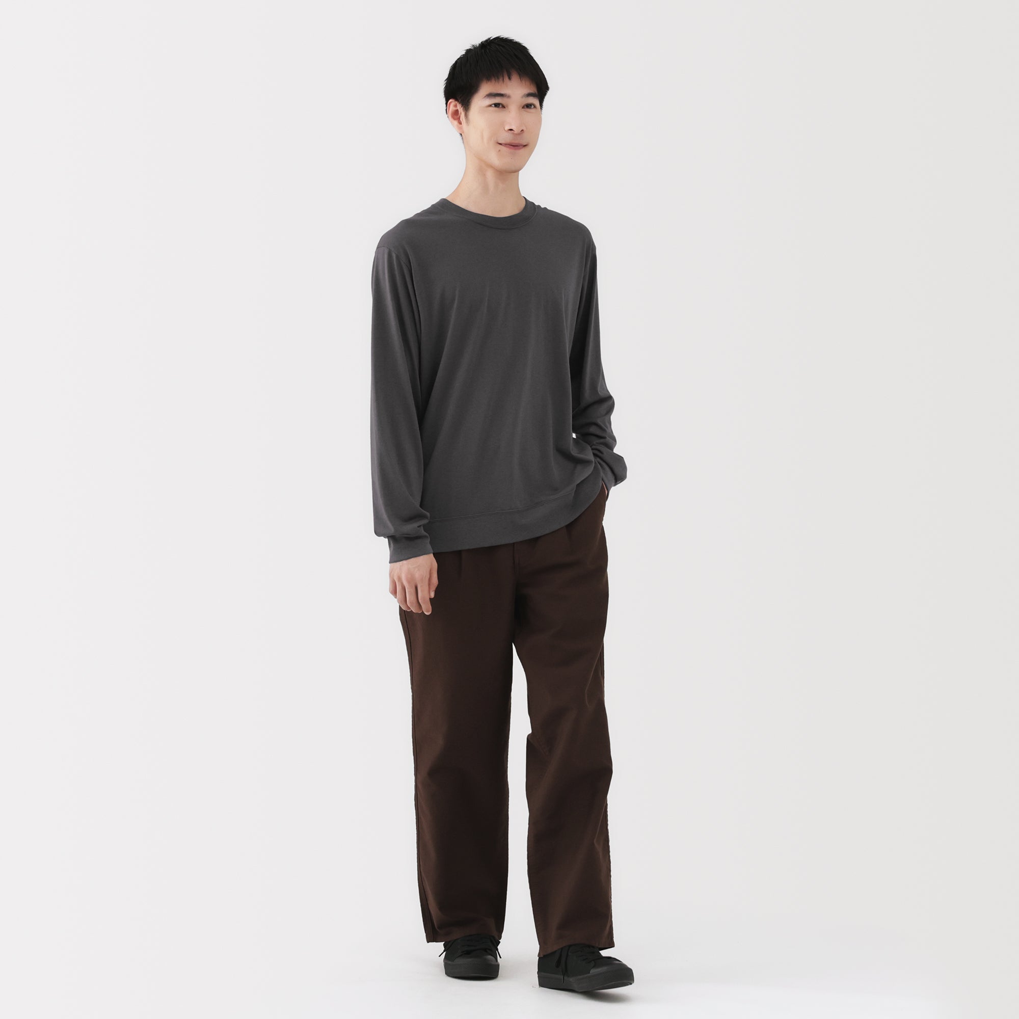 Wool Crew Neck T-Shirt - Image 11