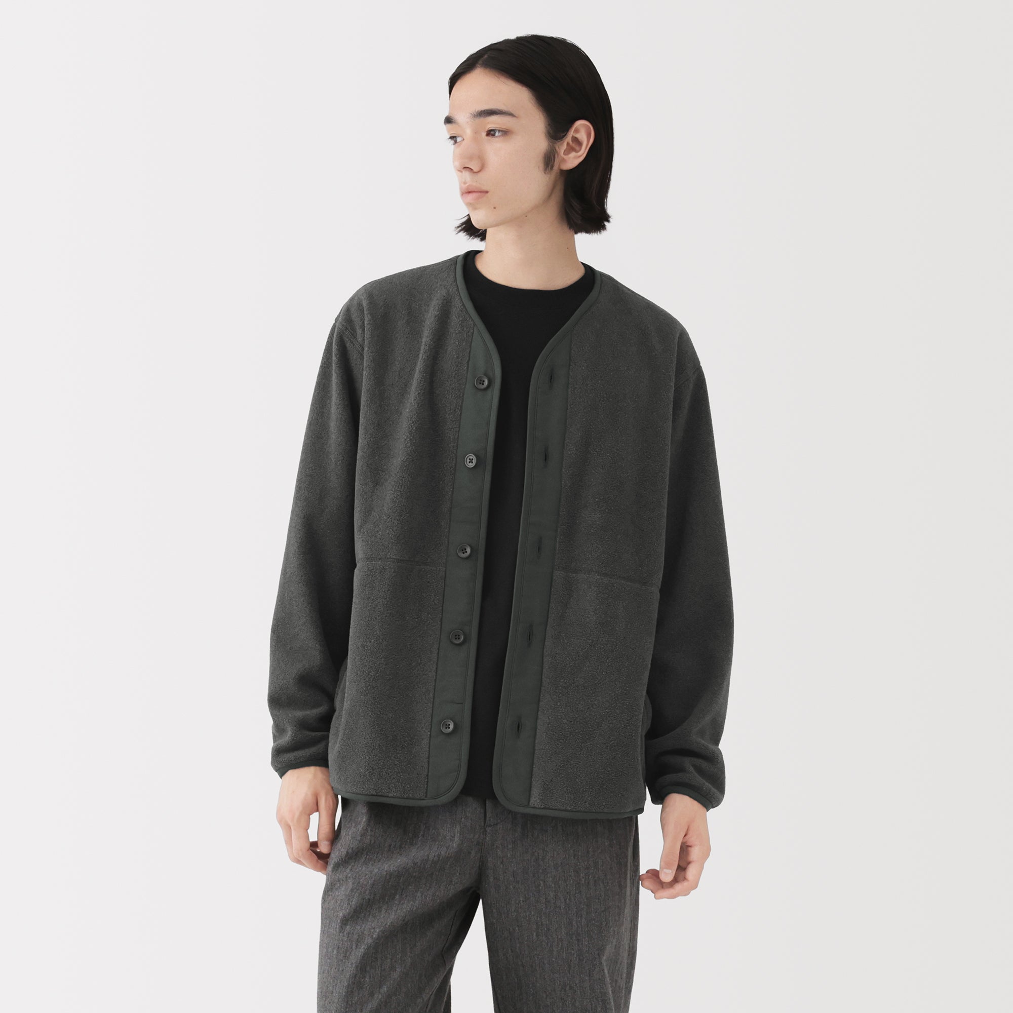 Recyclable Fleece Cardigan - Image 11