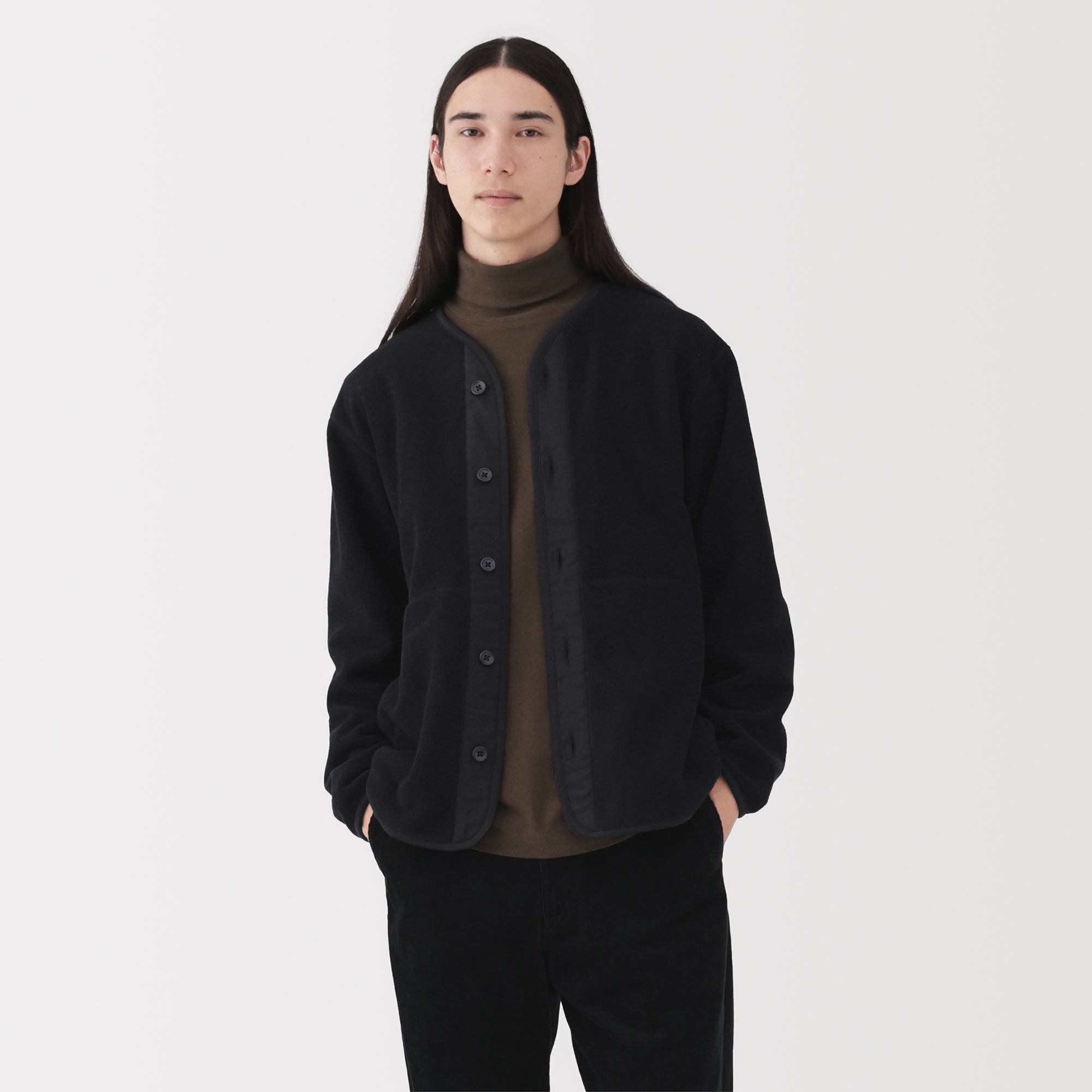 Recyclable Fleece Cardigan - Image 3