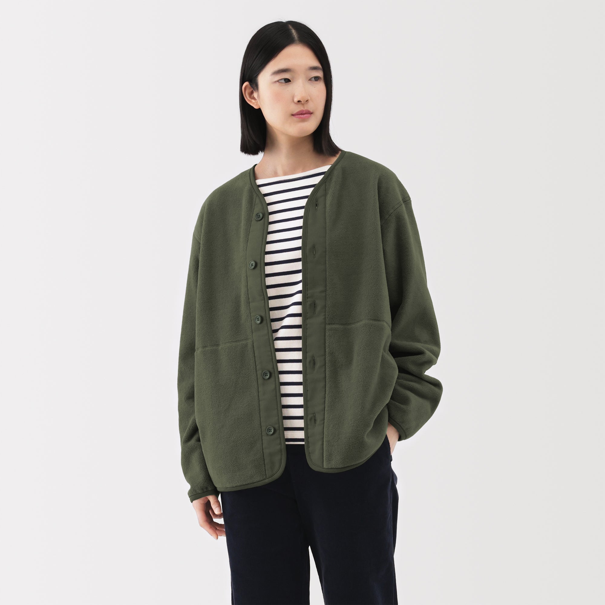 Recyclable Fleece Cardigan - Image 30