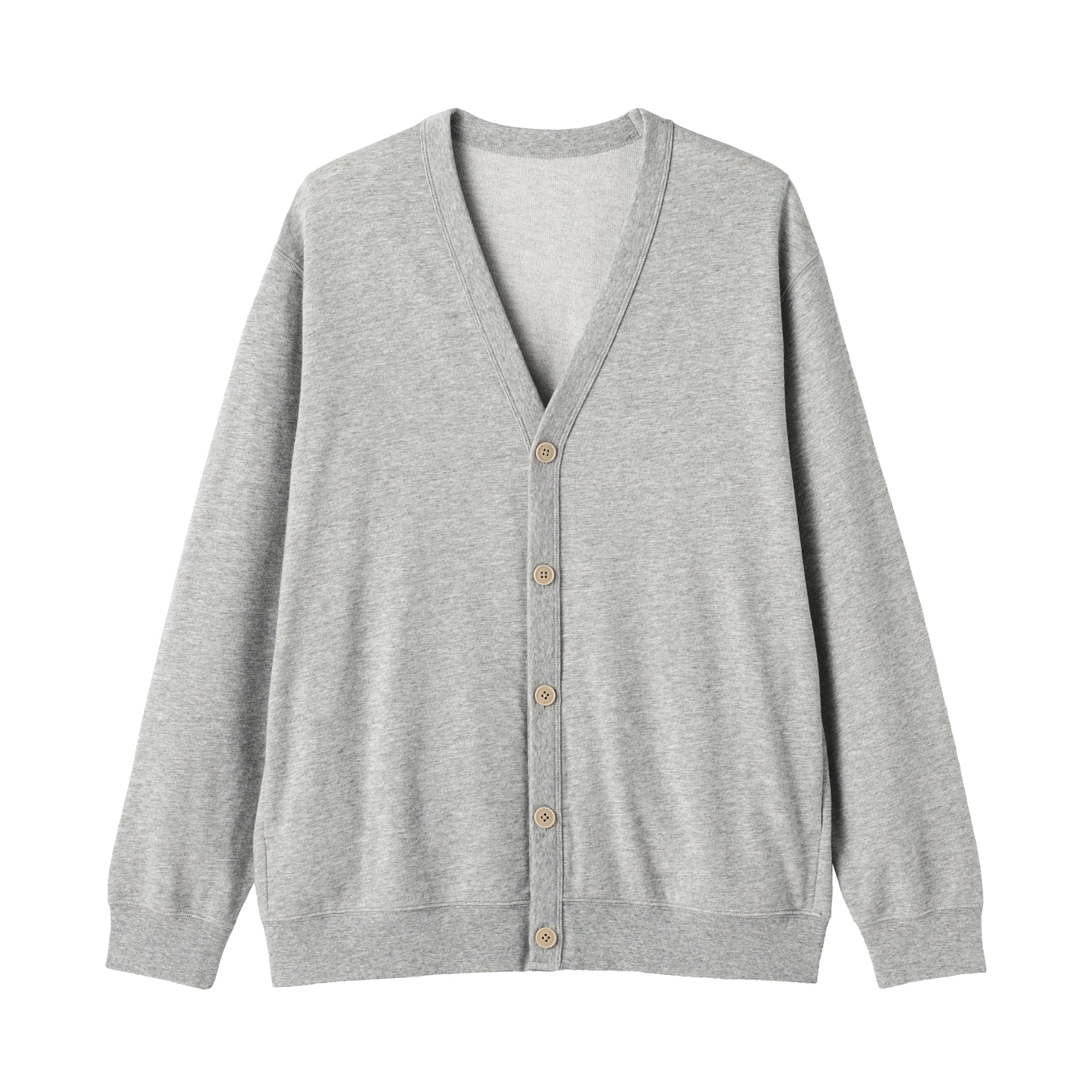 Sweatshirt V-Neck Cardigan - Image 2