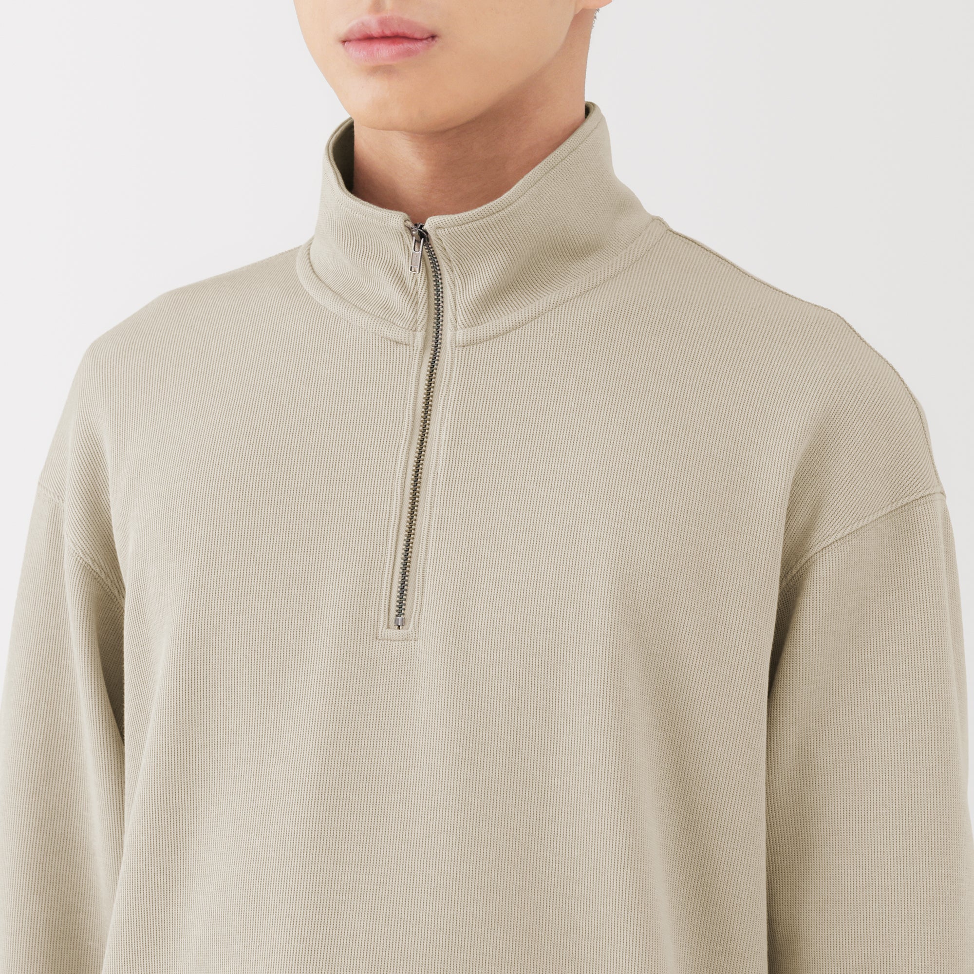Double Knit Half-Zip Pullover - Image 16