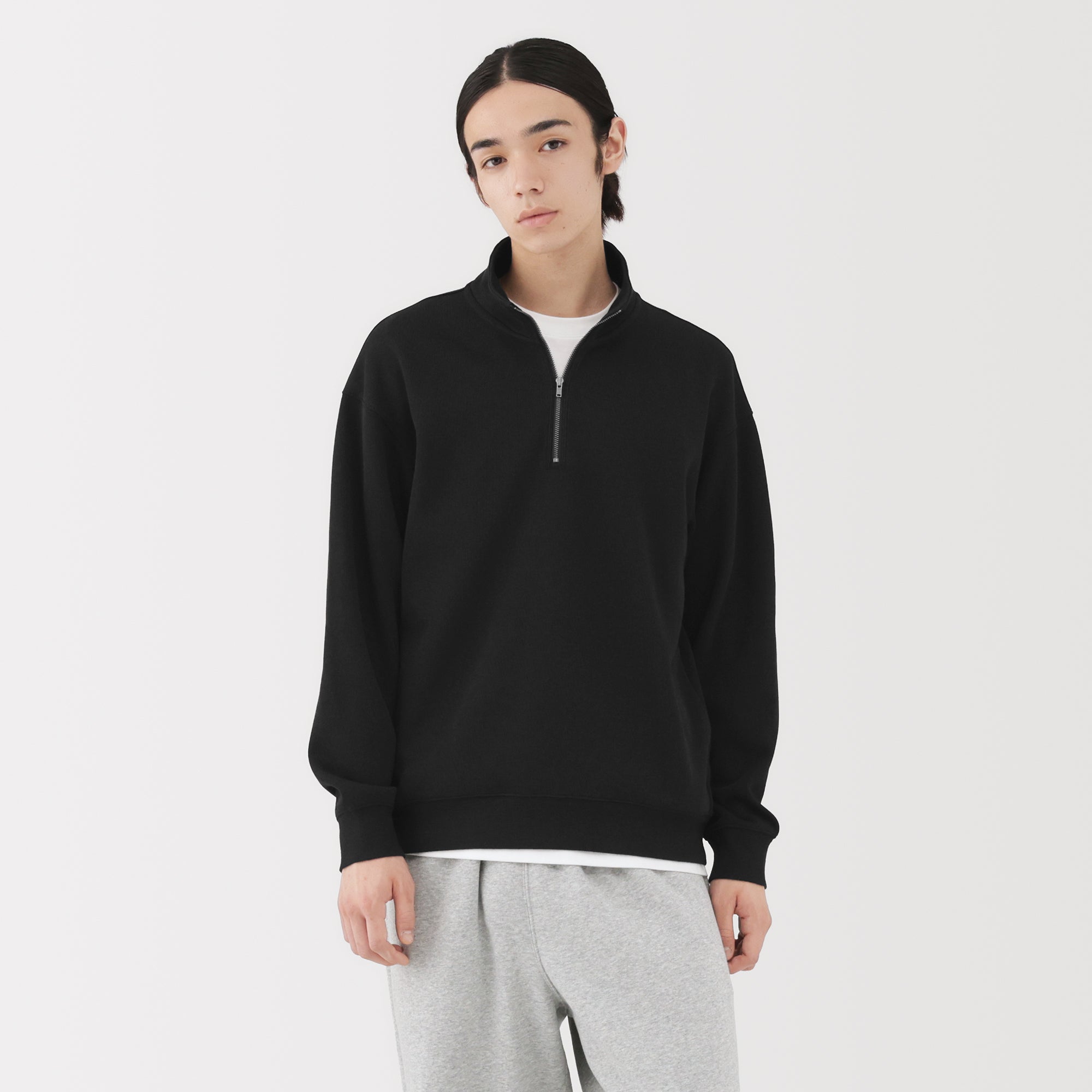 Double Knit Half-Zip Pullover - Image 12