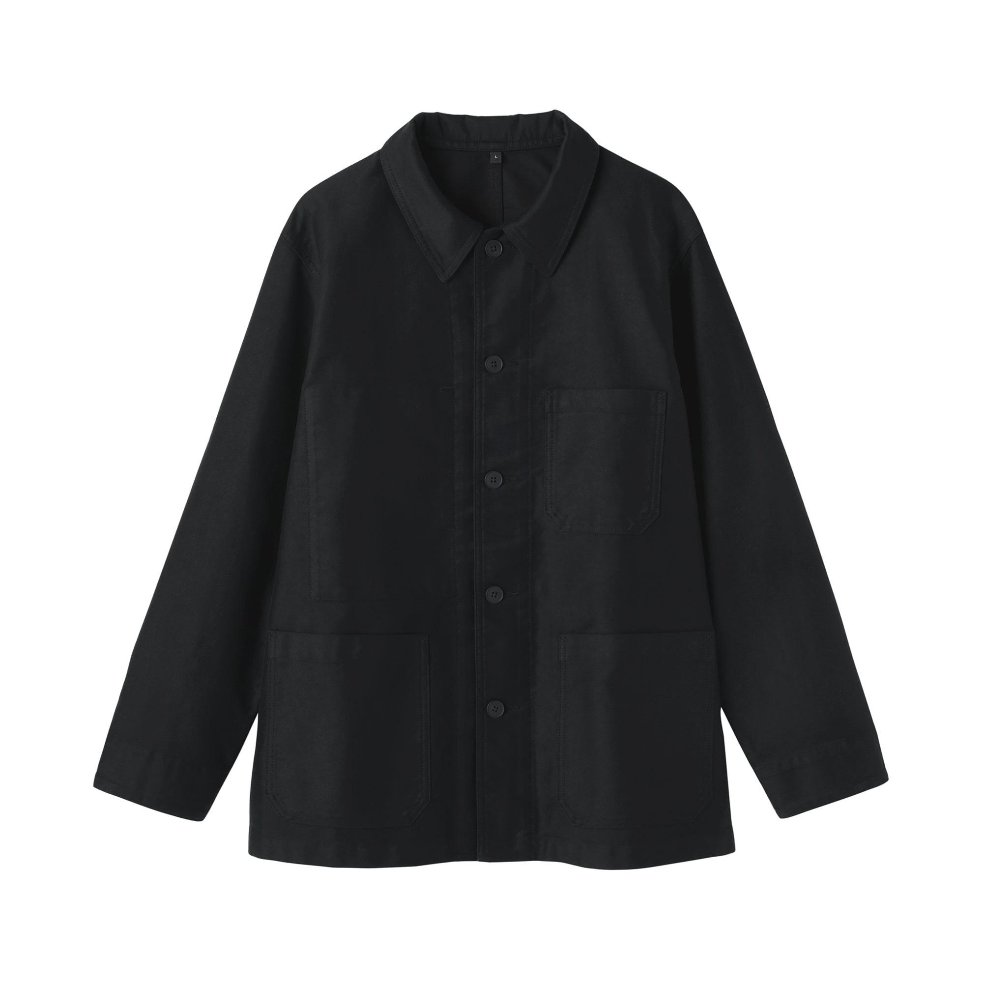 Kapok Blend Moleskin Coverall Jacket - Image 2