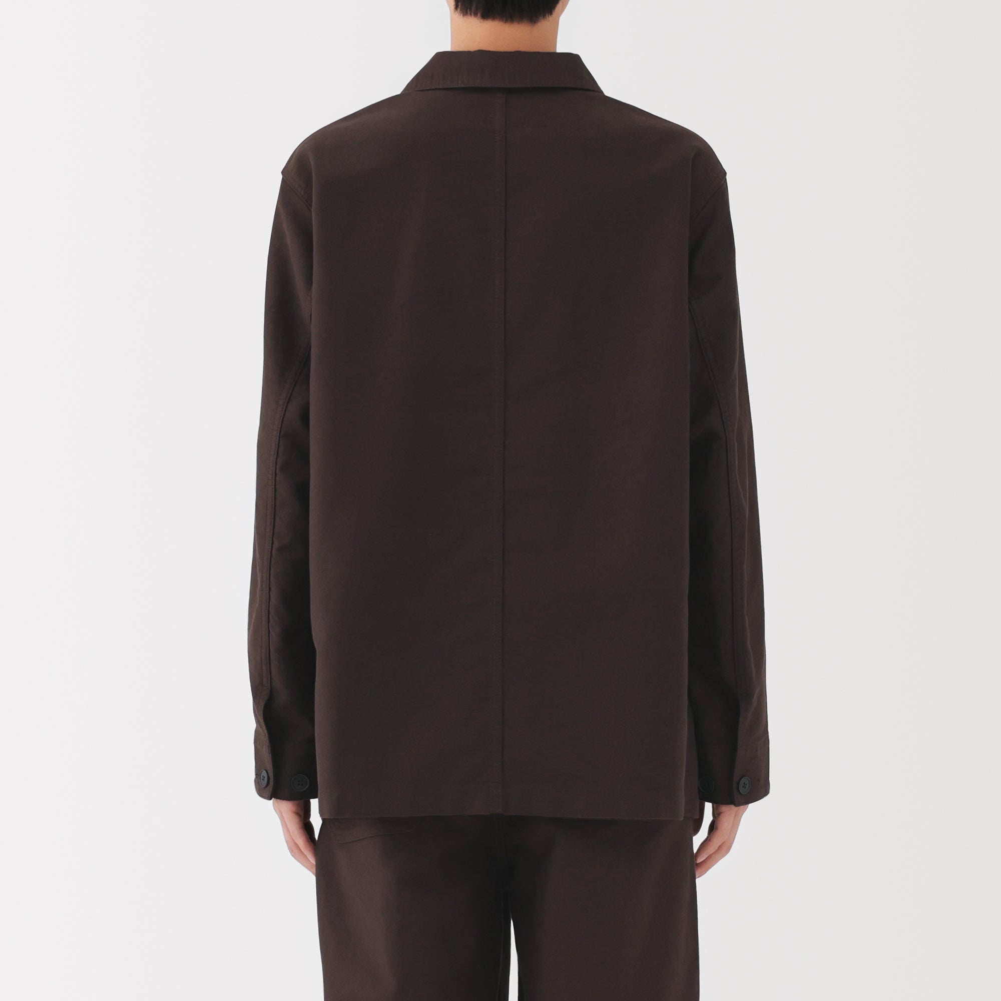 Kapok Blend Moleskin Coverall Jacket - Image 24