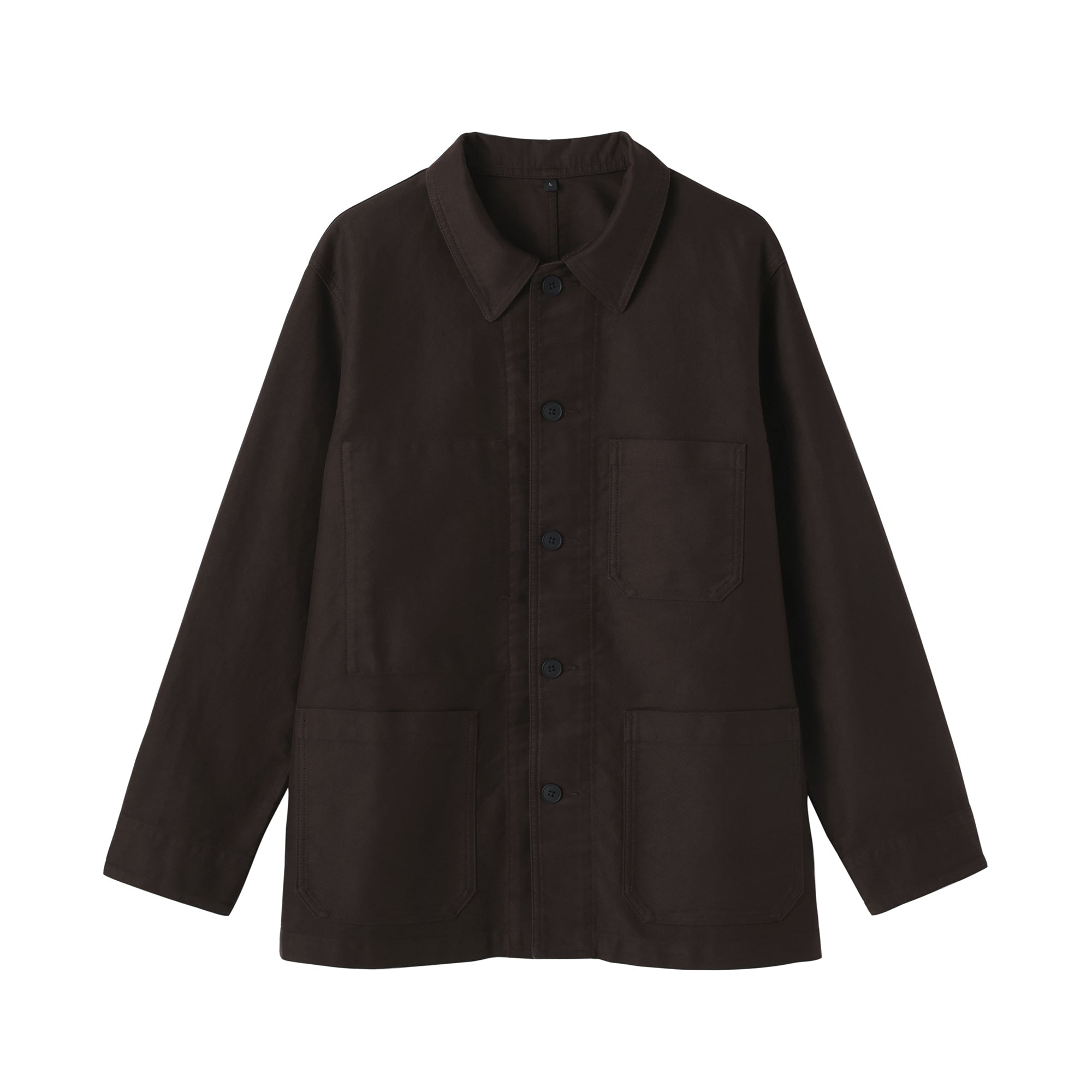 Kapok Blend Moleskin Coverall Jacket - Image 20