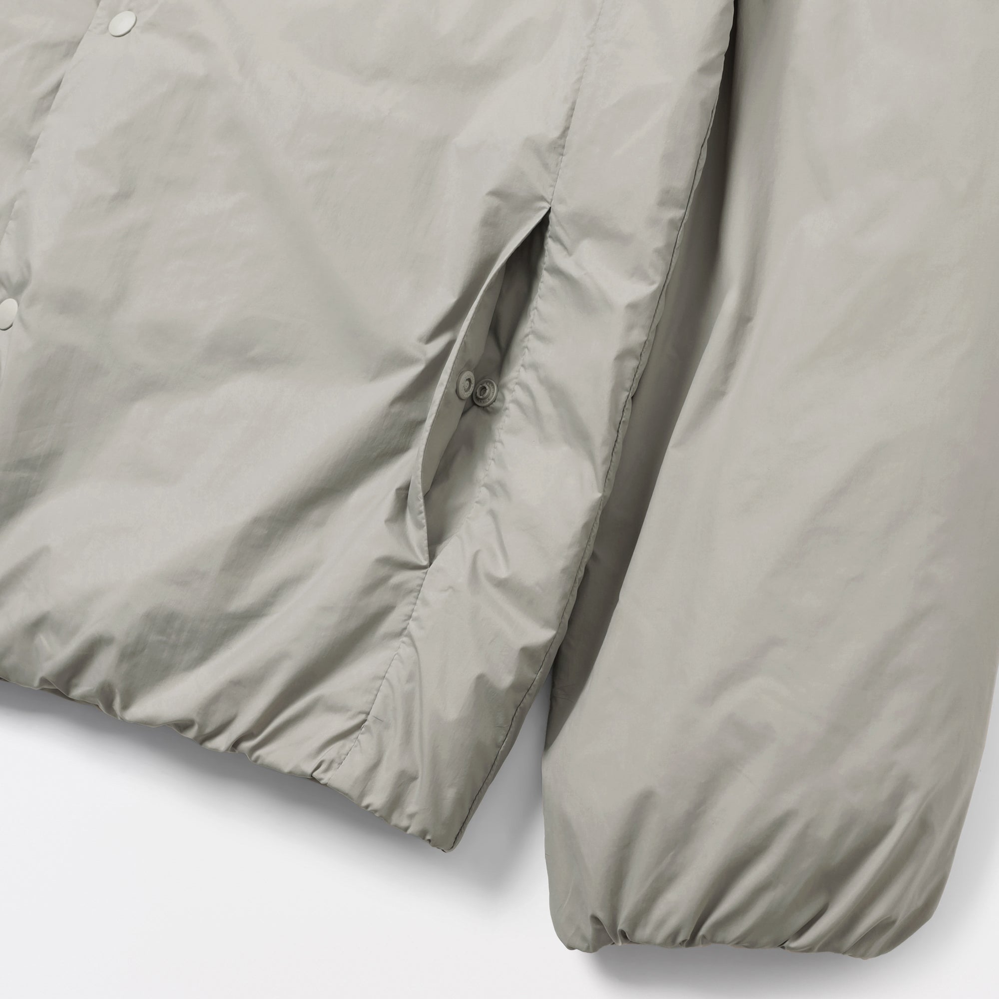 Lightweight Down Collarless Jacket - Image 18