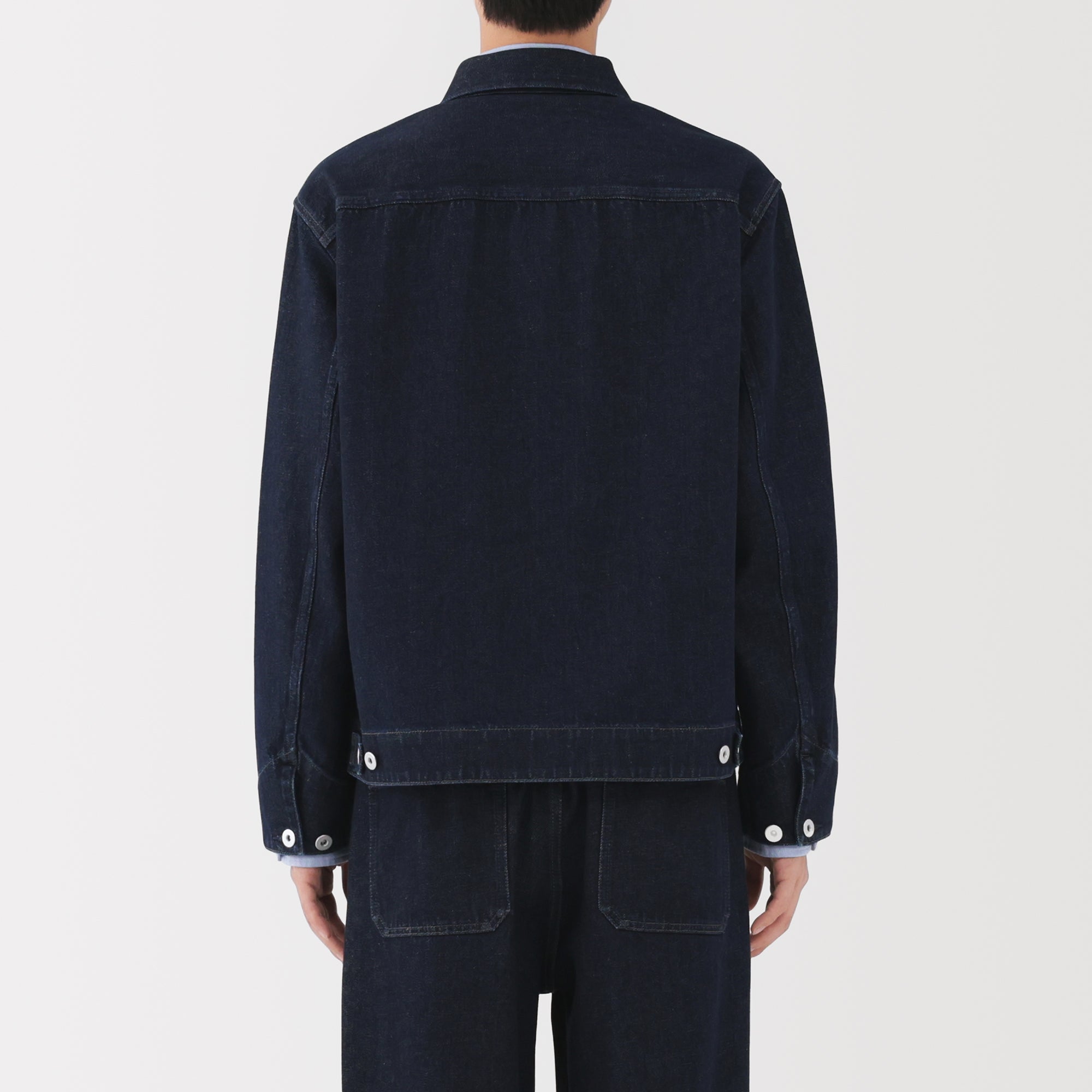 Kapok Blend Denim Blouson - Image 6
