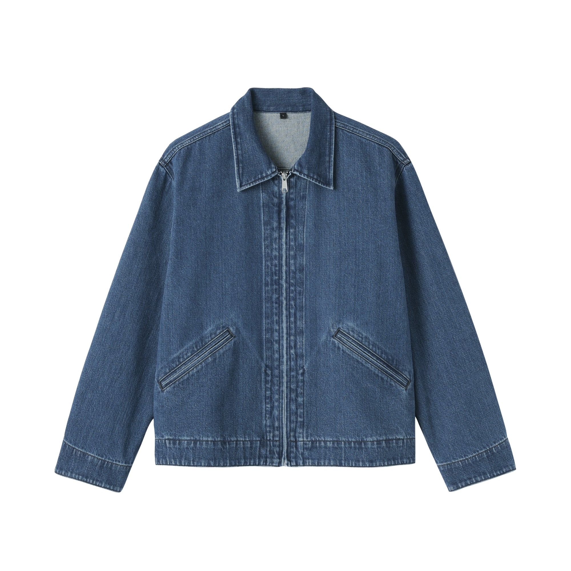 Kapok Blend Denim Blouson - Image 2