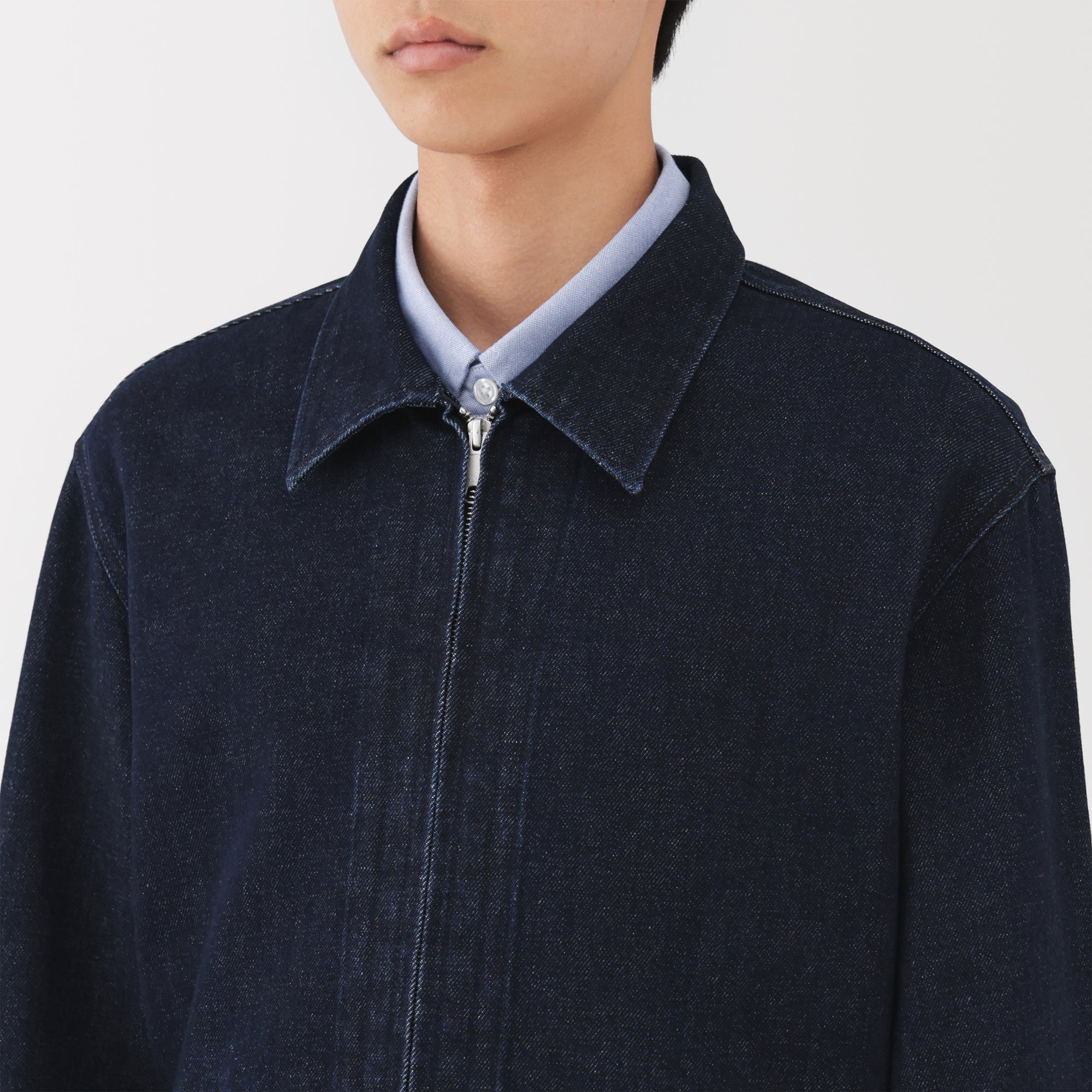 Kapok Blend Denim Blouson - Image 15