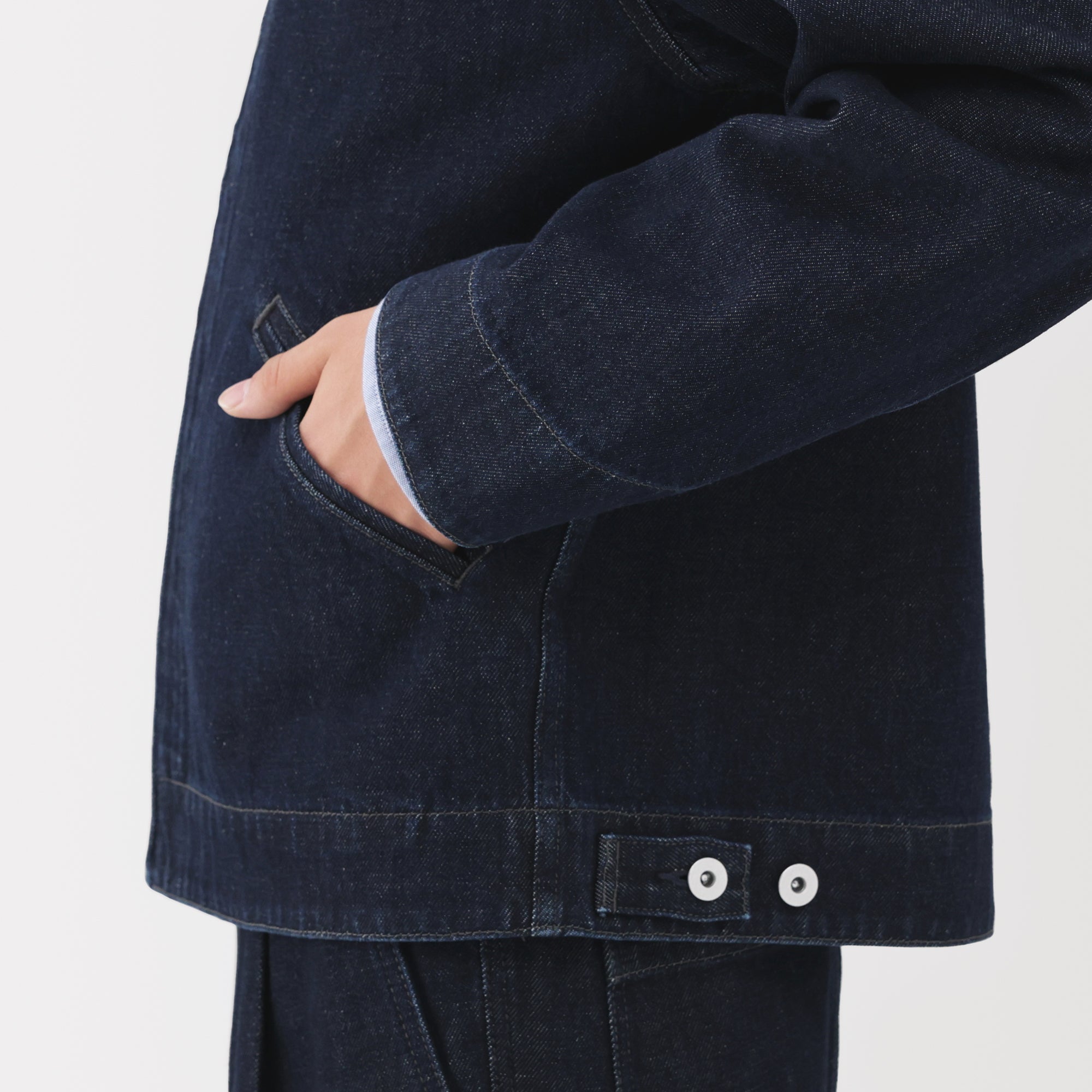Kapok Blend Denim Blouson - Image 16