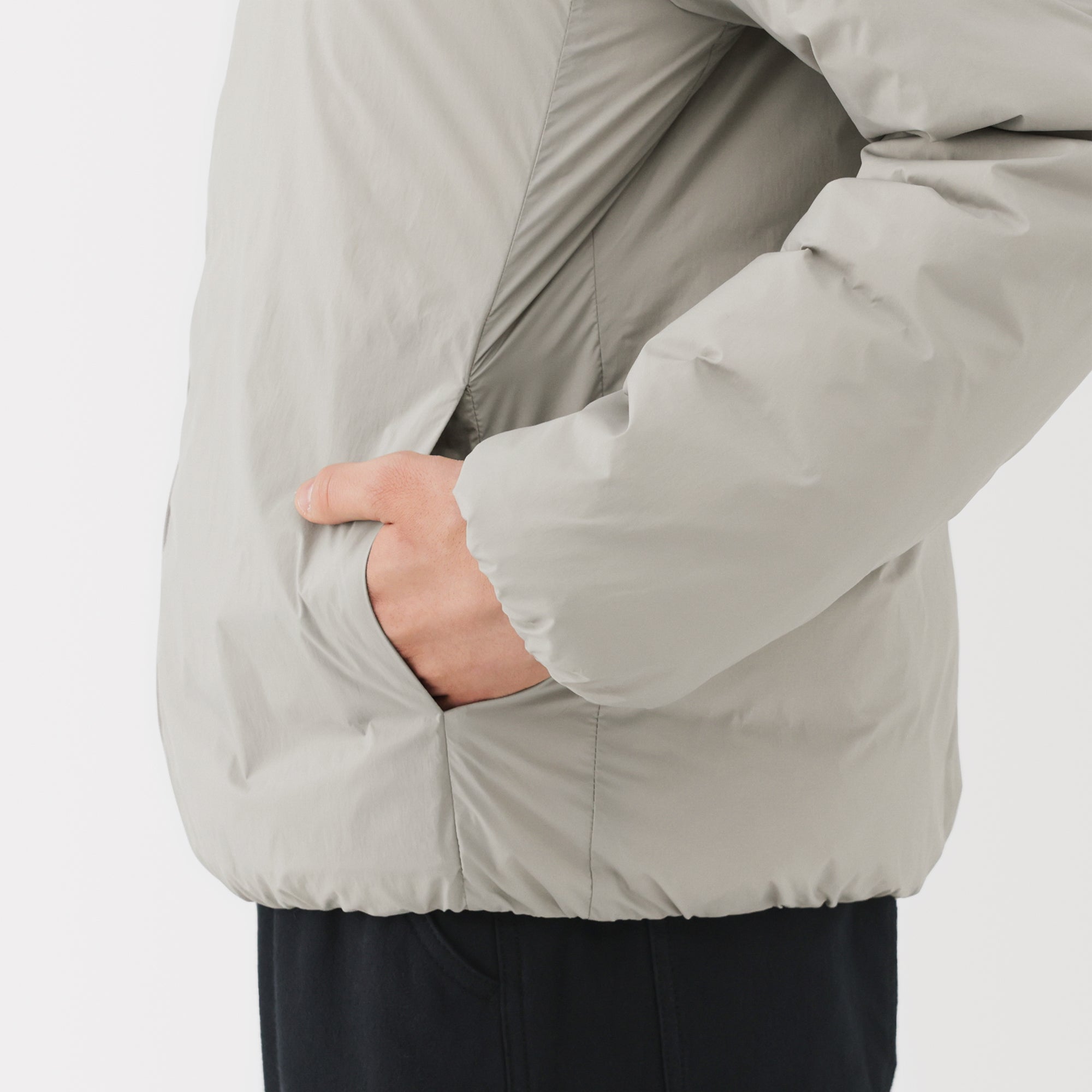 Lightweight Down Stand Collar Jacket - Image 19