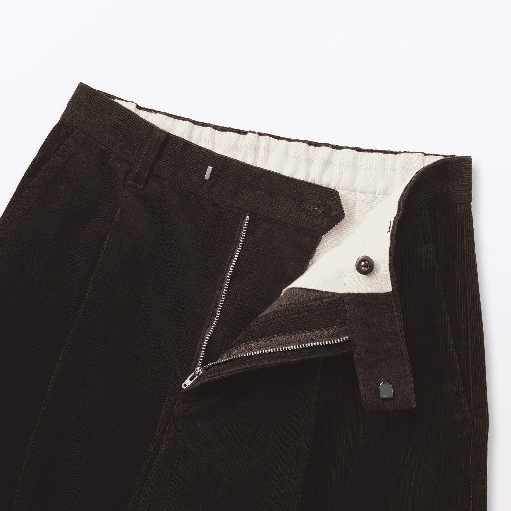 Kapok Blend Corduroy Wide Pants - Image 9