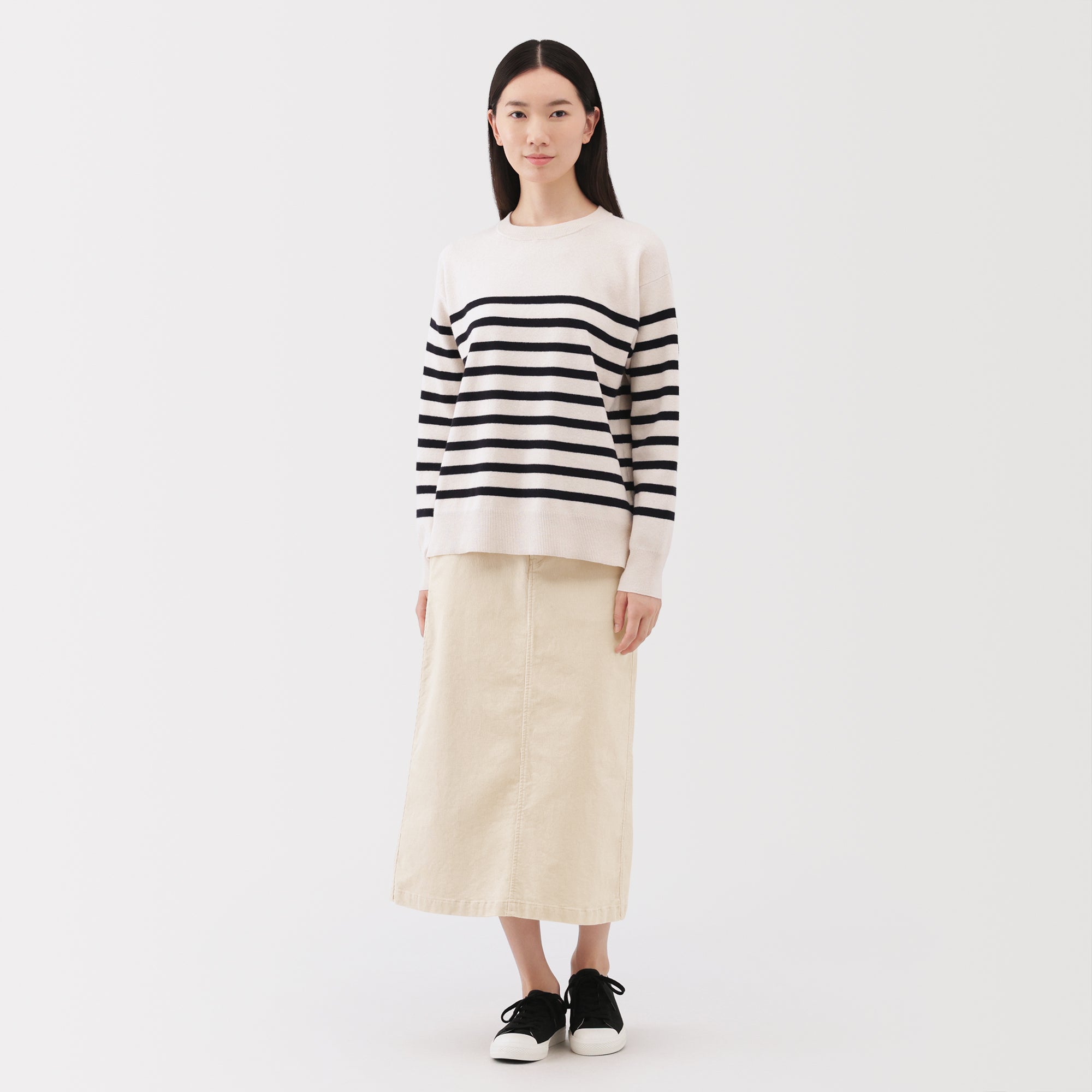 Corduroy Pencil Skirt - Image 16