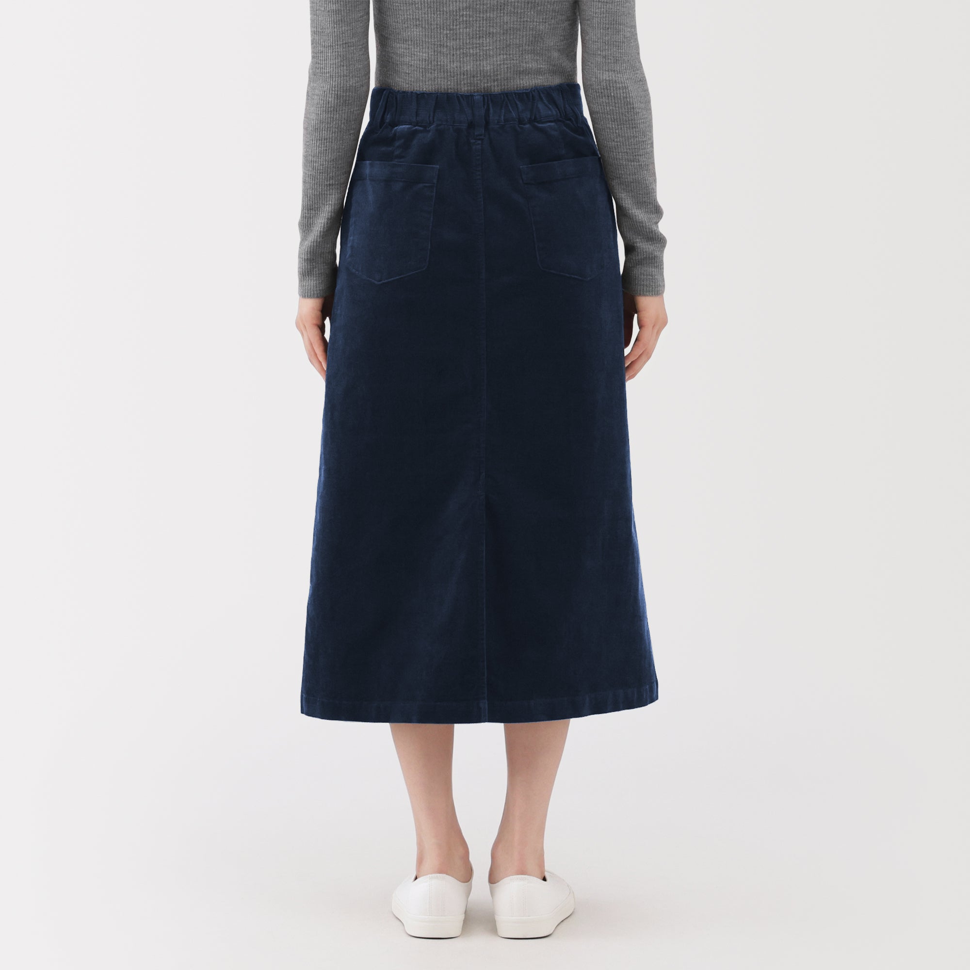 Corduroy Pencil Skirt - Image 6
