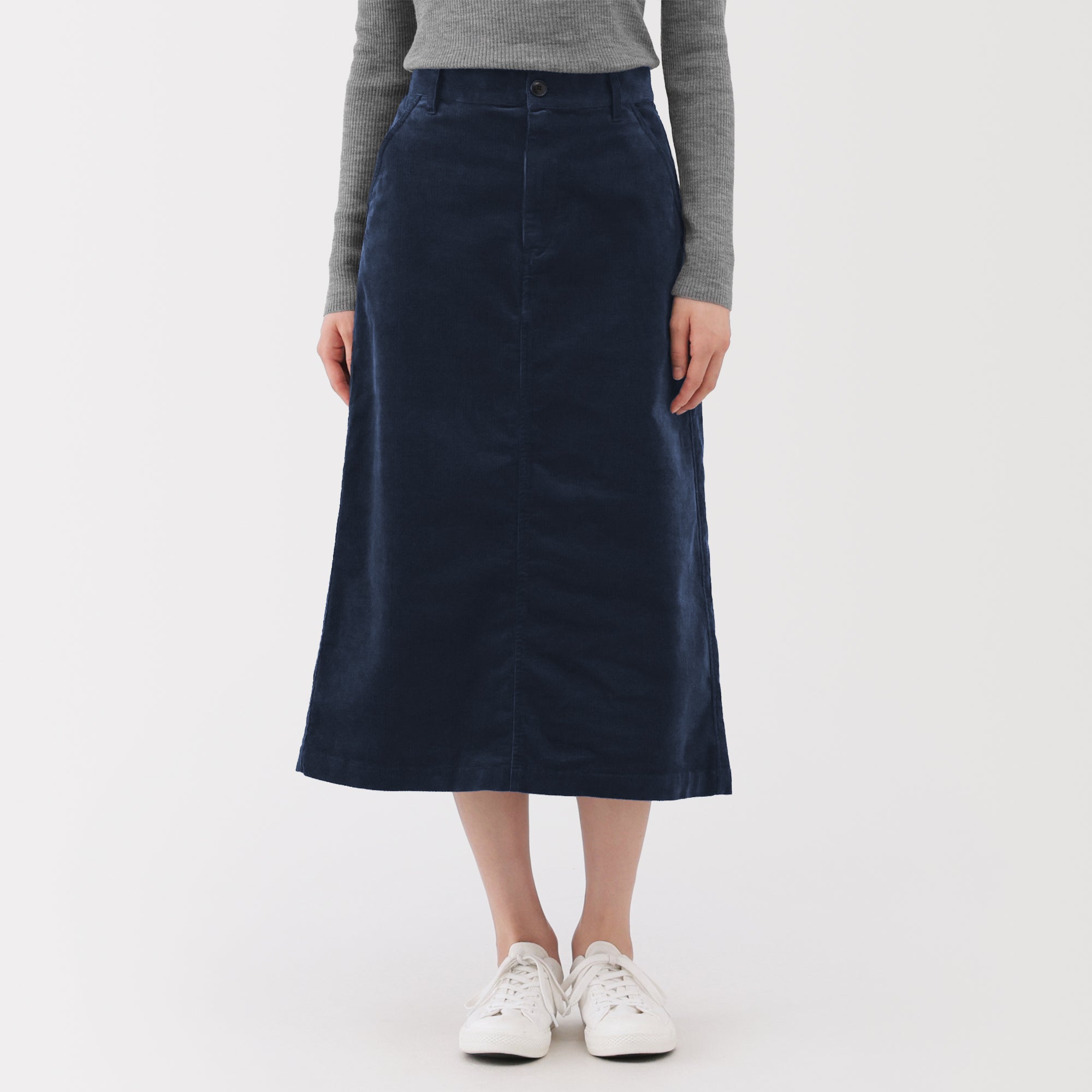 Corduroy Pencil Skirt - Image 3