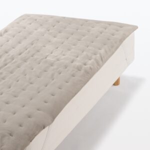 Recycled Polyester Quilted Bed Pad - Single