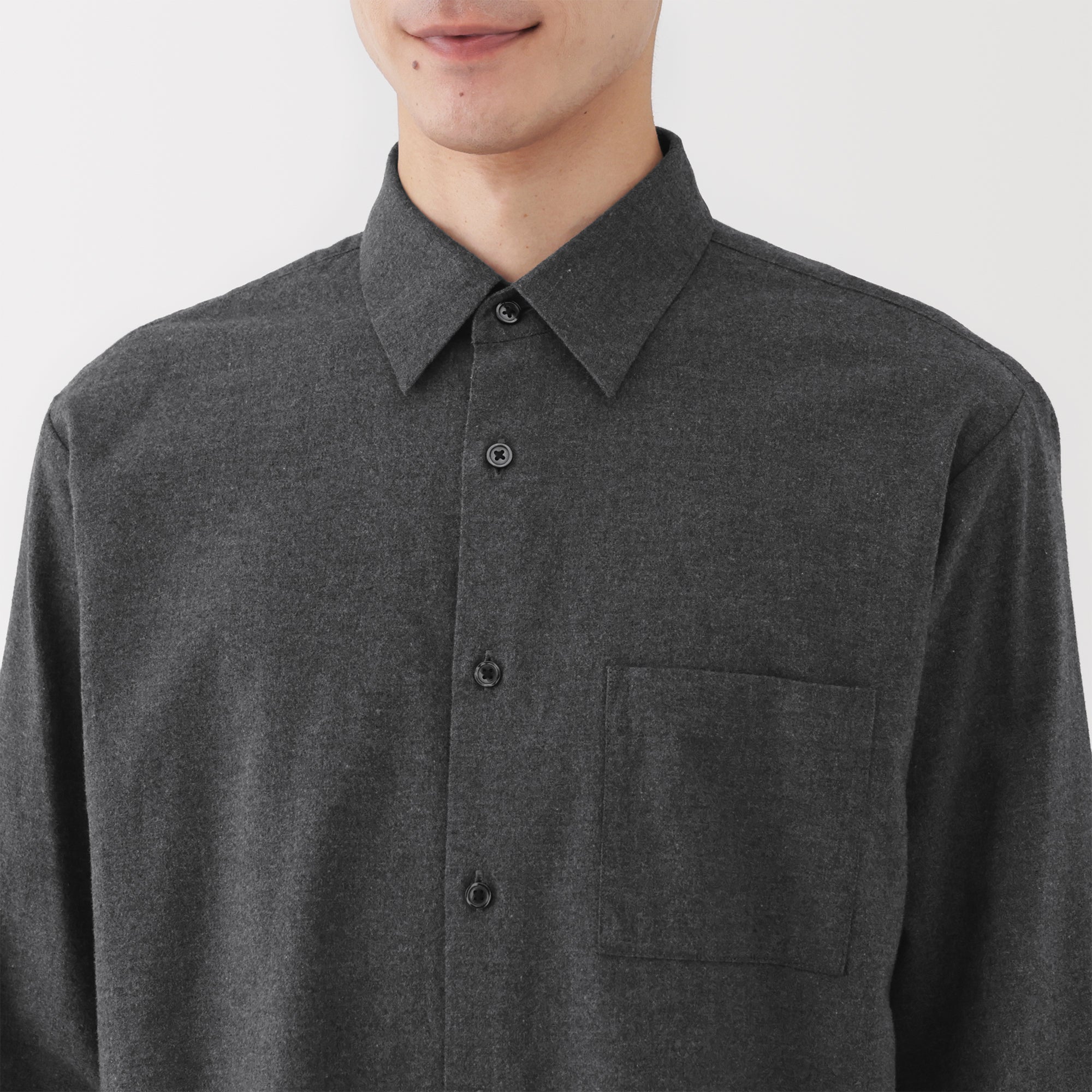 Cotton Wool Flannel Shirt - Image 23