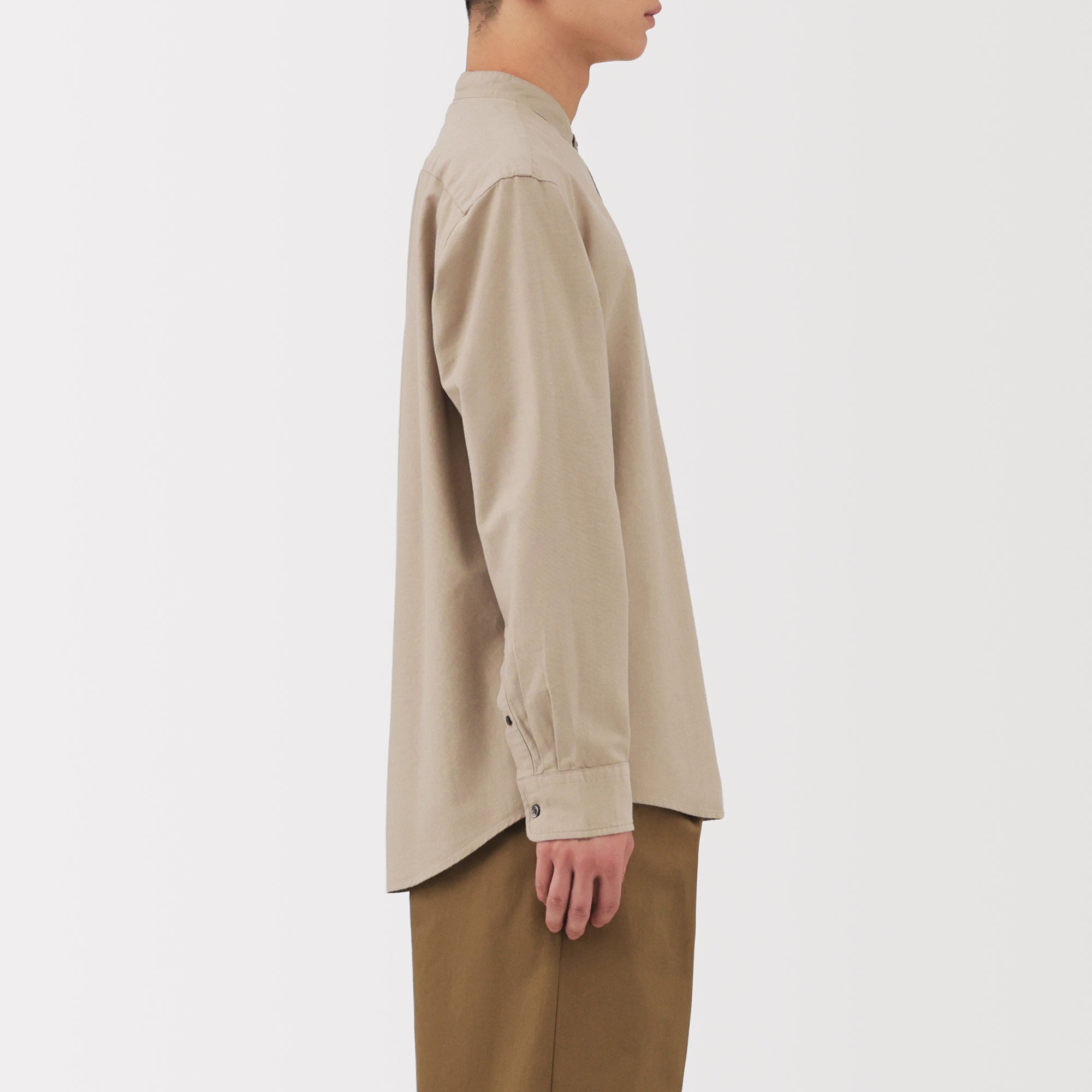 Oxford Stand Collar Shirt - Image 16