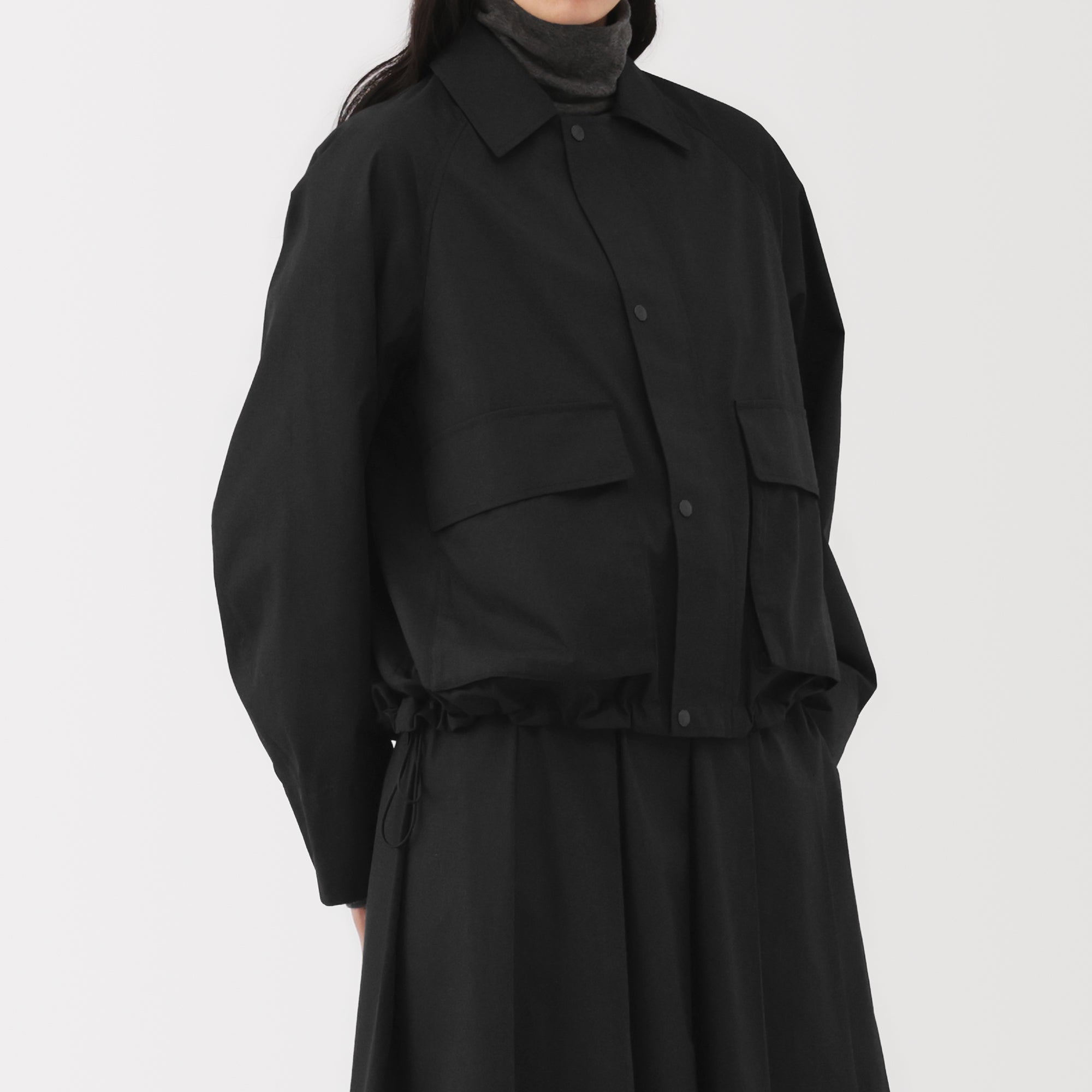 Labo Polyester Cotton Short Blouson - Image 7