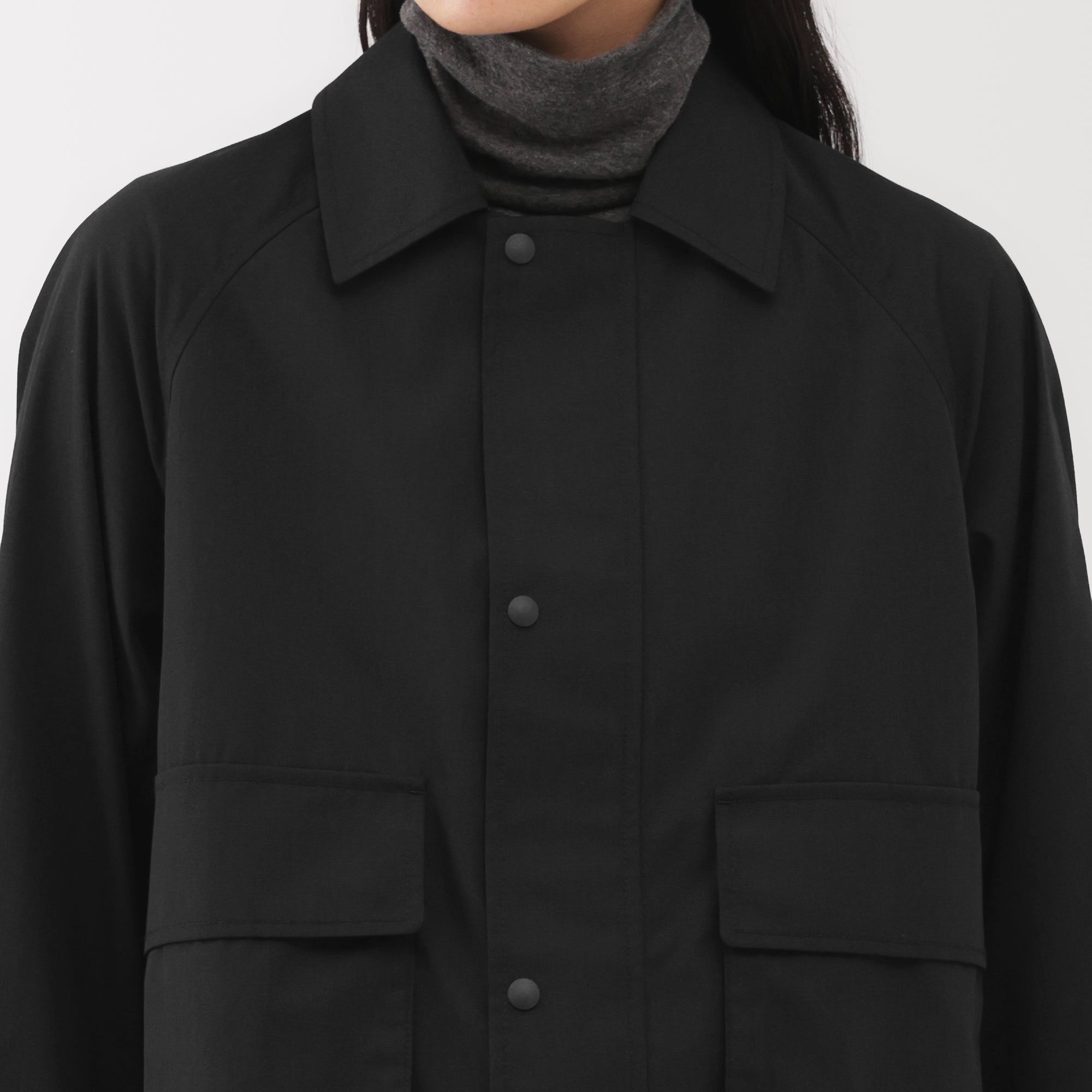 Labo Polyester Cotton Short Blouson - Image 8